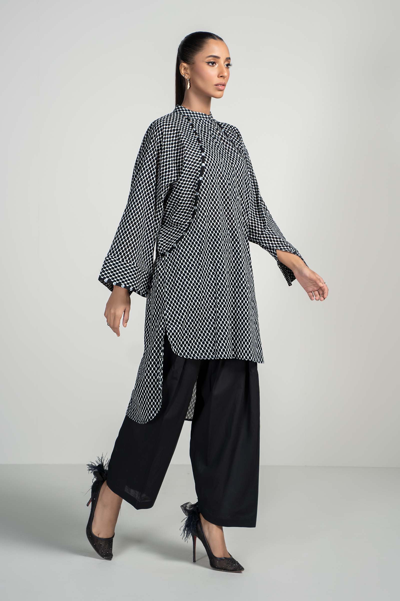 Maria B | Luxury Winter Pret 25 | PS-PF24-05-Black