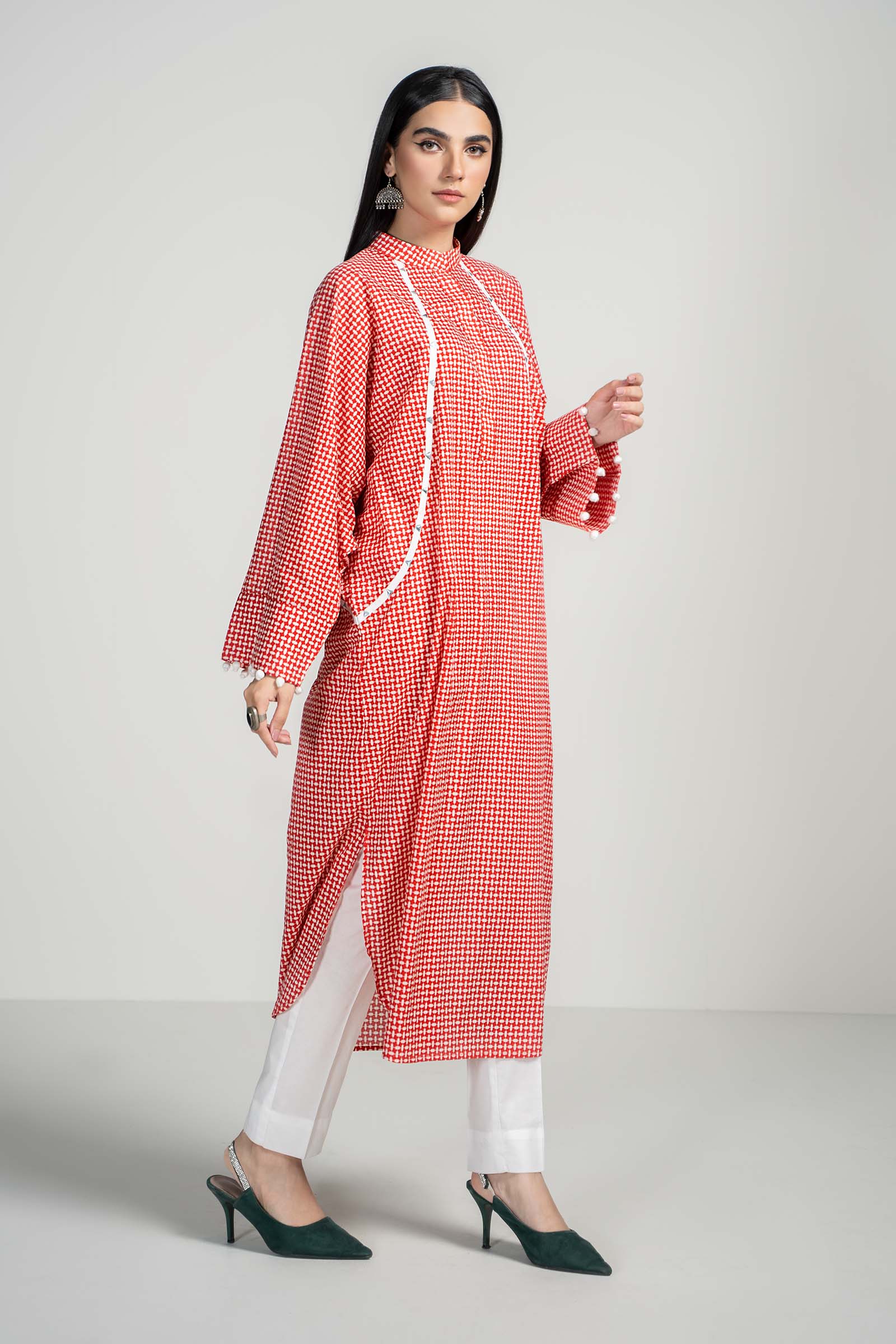 Maria B | Luxury Winter Pret 25 | PS-PF24-09-Red