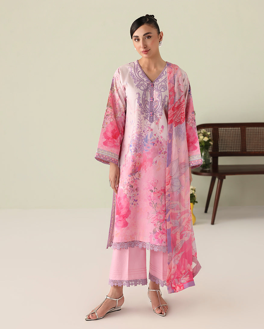 Roheenaz | Rosette Lawn | Petal Whispers