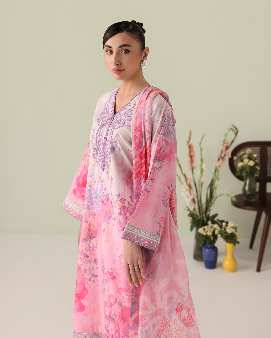 Roheenaz | Rosette Lawn | Petal Whispers