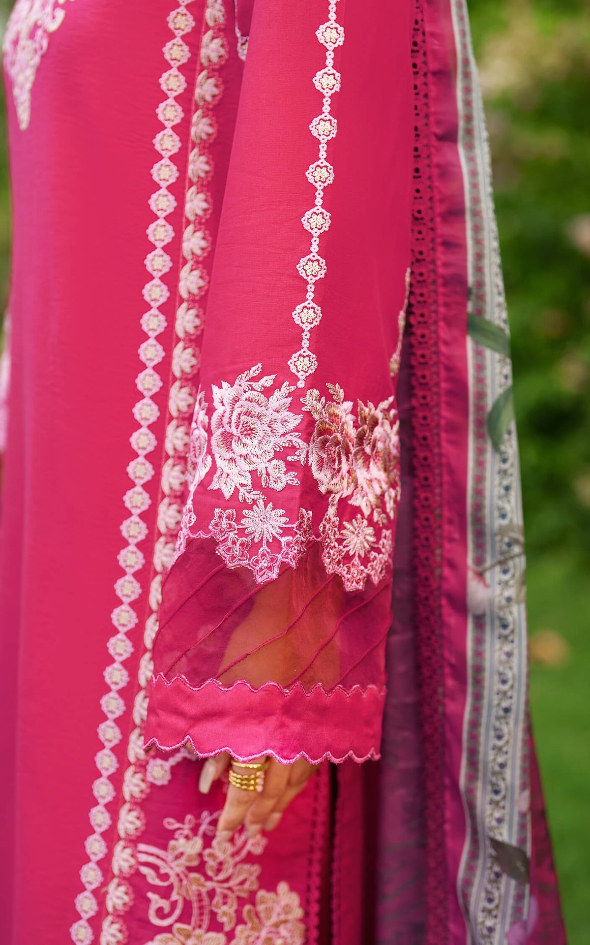Asifa and Nabeel | Eden Cambric 25 | Pink Reverie ECU25-06