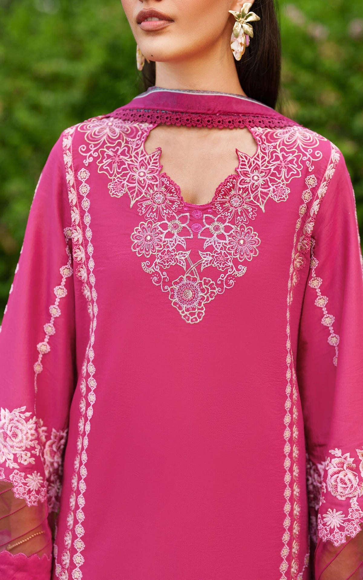 Asifa and Nabeel | Eden Cambric 25 | Pink Reverie ECU25-06