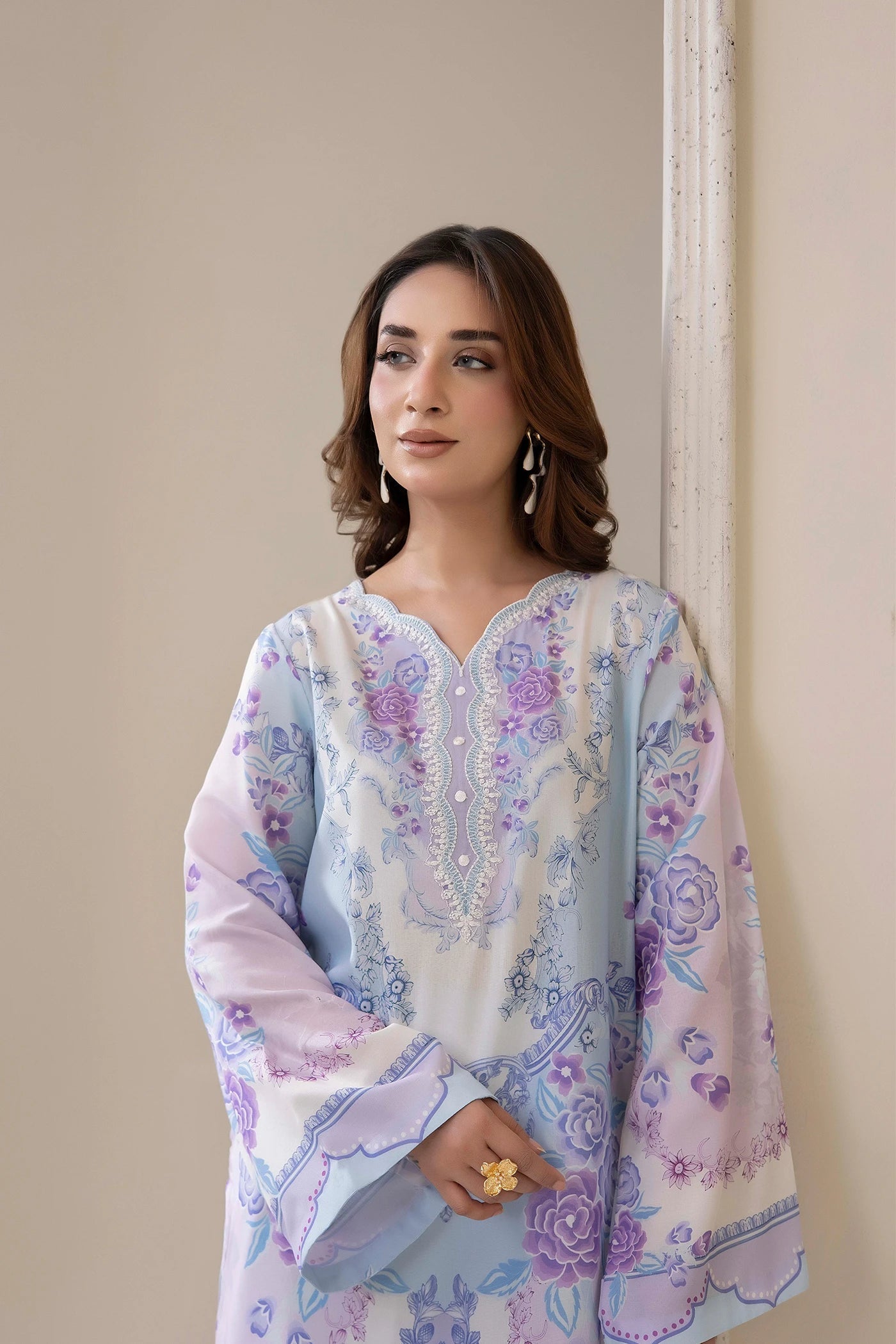 Adans Libas | Embrodiered Co Ord Sets | 4205