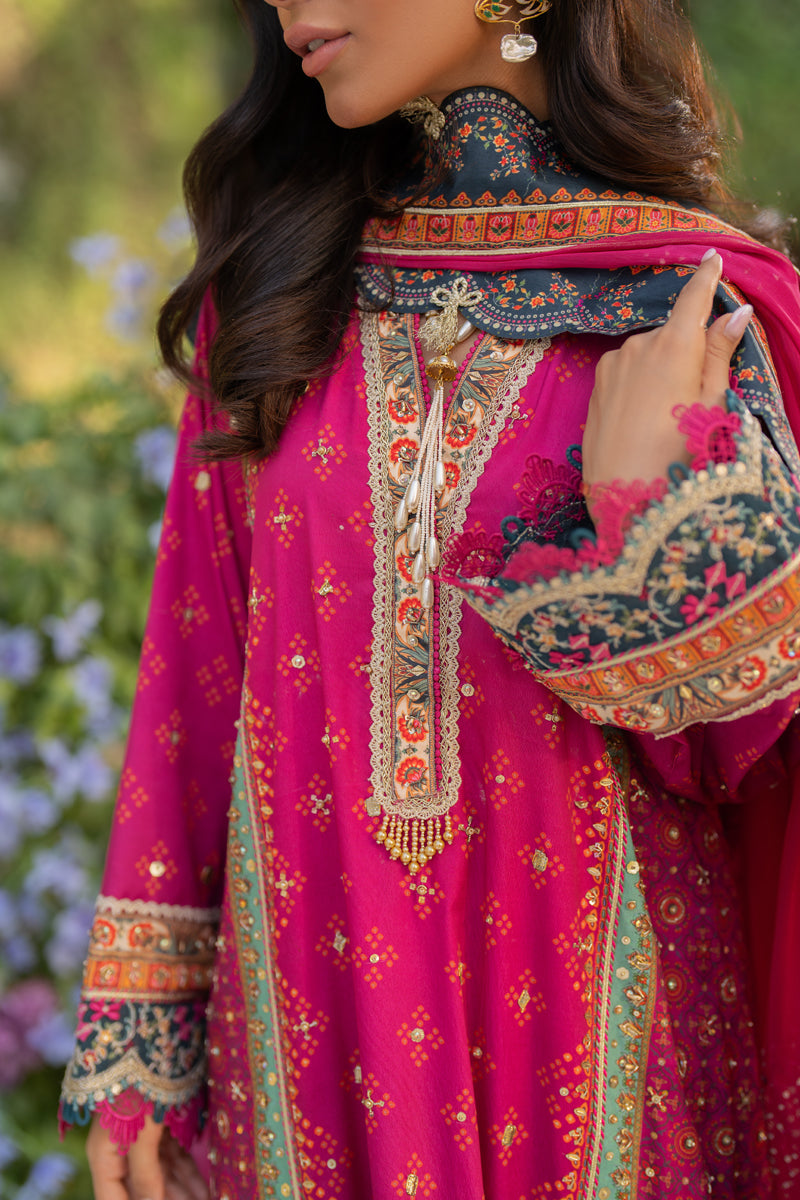 Qalamkar | Luxe Silk |  UA-01 ELIA