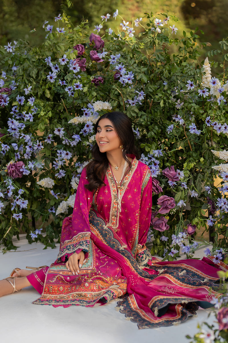 Qalamkar | Luxe Silk |  UA-01 ELIA
