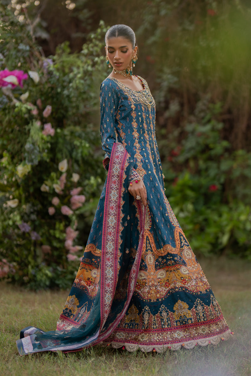 Qalamkar | Luxe Silk |  UA-09 TINA