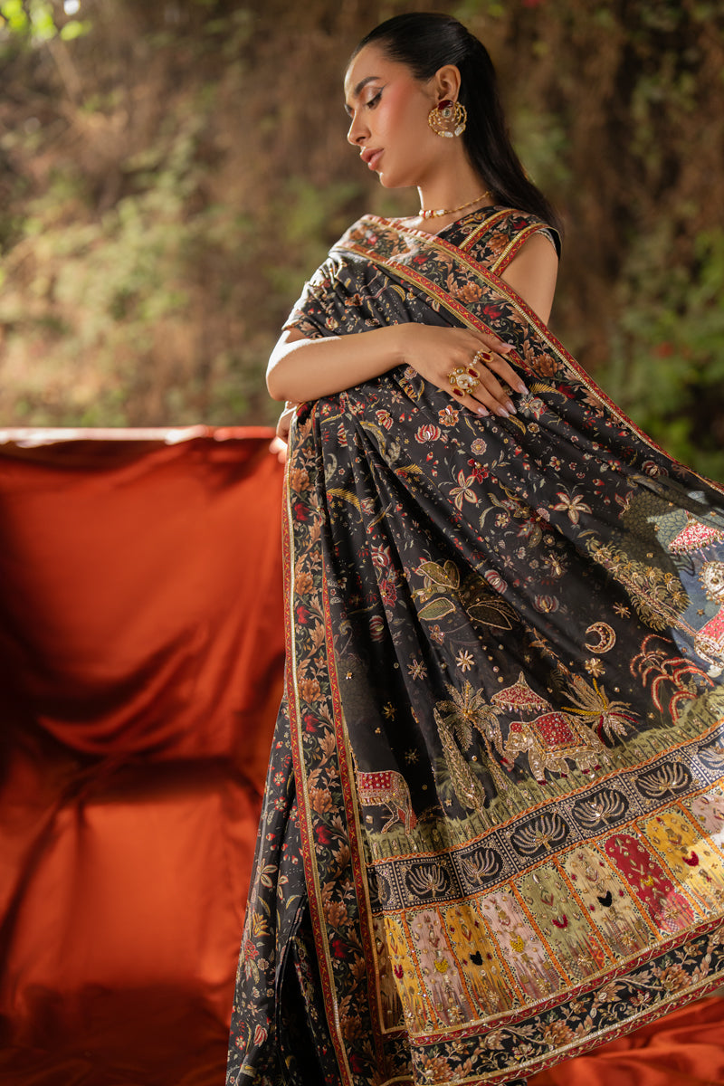 Qalamkar | Luxe Silk |   UA-04 AVA
