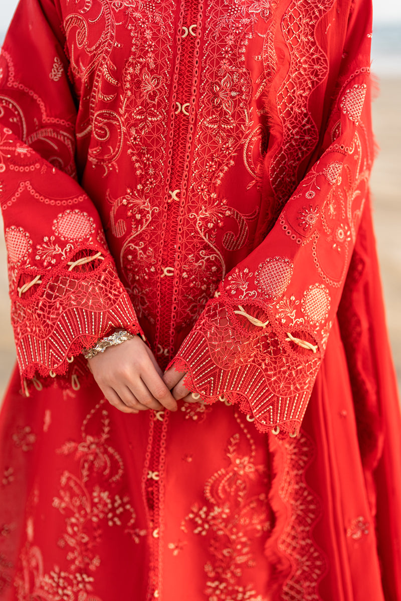 Qalamkar | Sahil Luxury Lawn | FK-07 BELLA