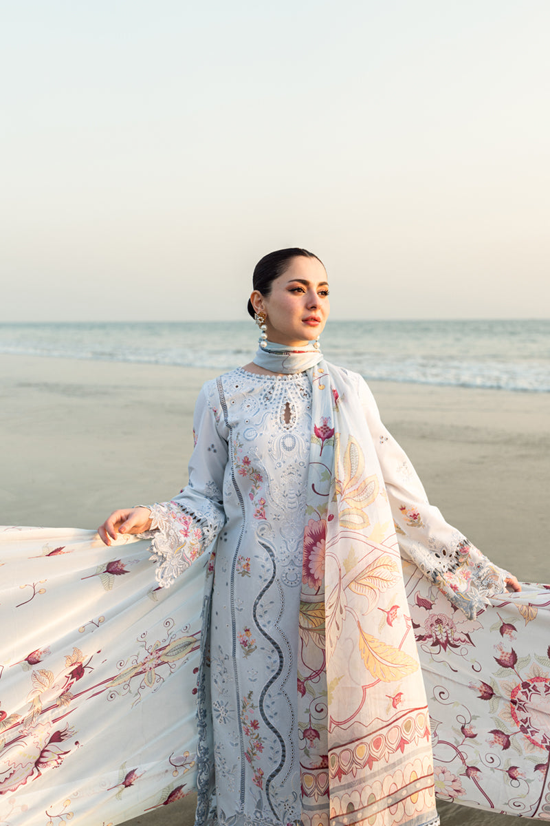 Qalamkar | Sahil Luxury Lawn | FK-02 ISABELLA