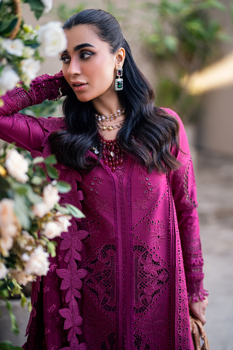 Qalamkar | Sahil Luxury Lawn | FK-11 VIOLET