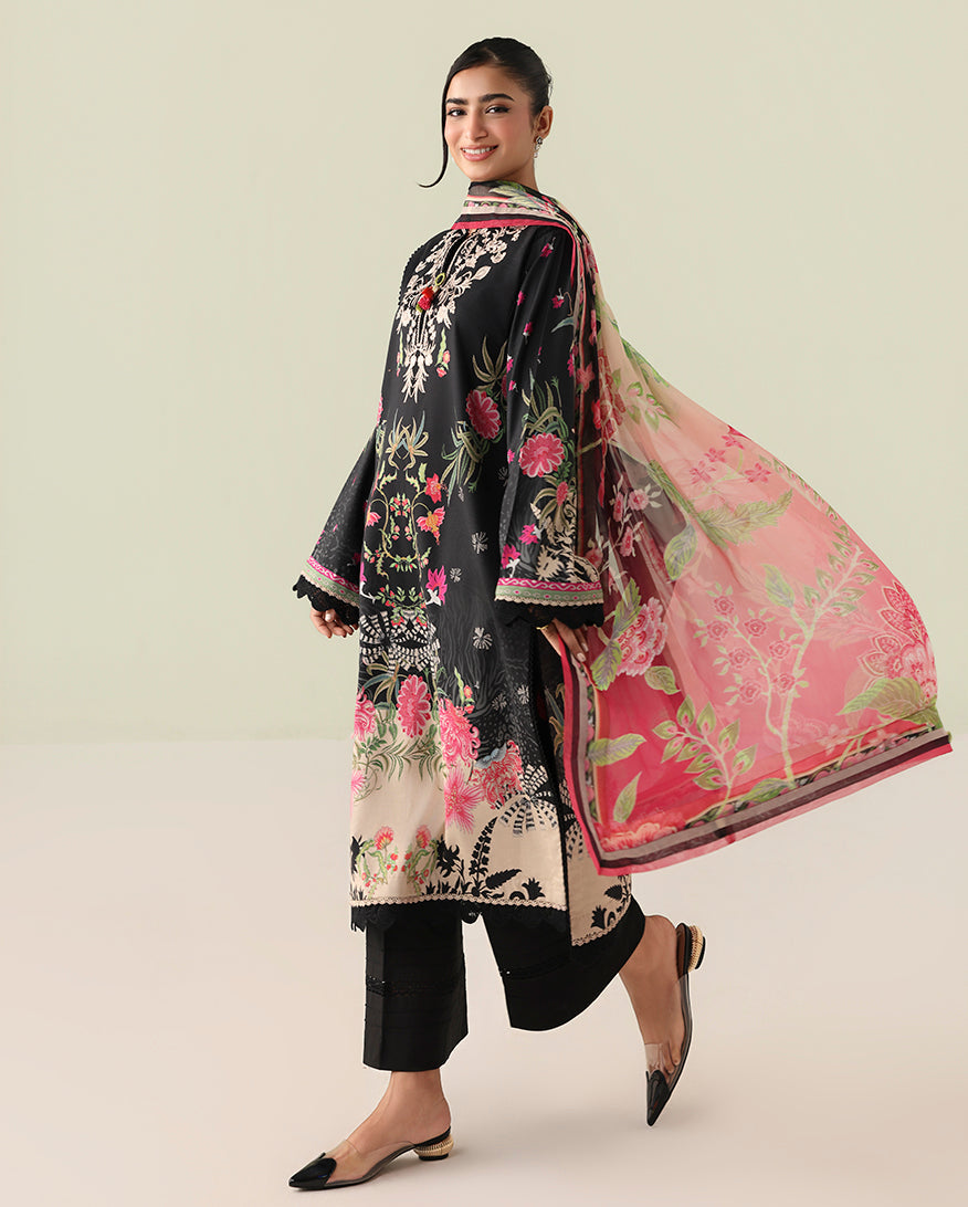 Roheenaz | Rosette Lawn | Radiant Noon