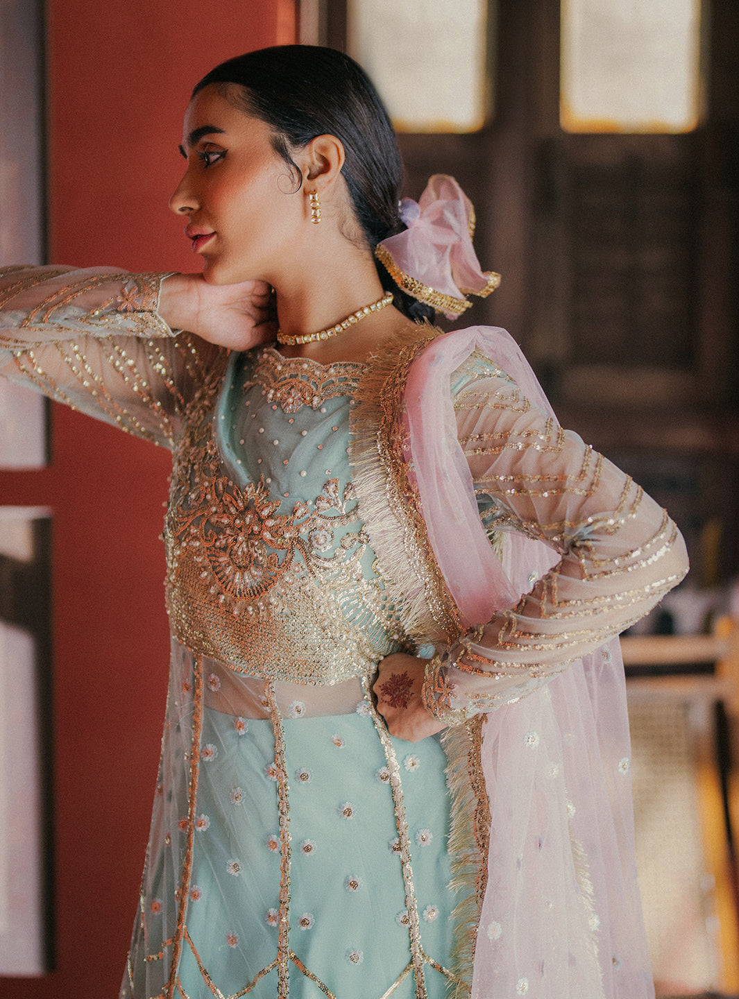 Roheenaz | Pehli Si Muhabbat Wedding Collection |  AARZO