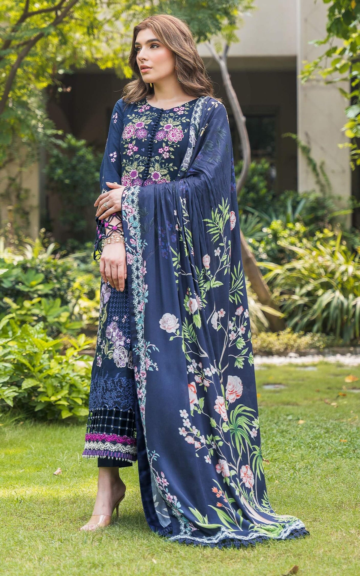 Asifa and Nabeel | Luxury Winter 24 | SAPHIRE WL-02