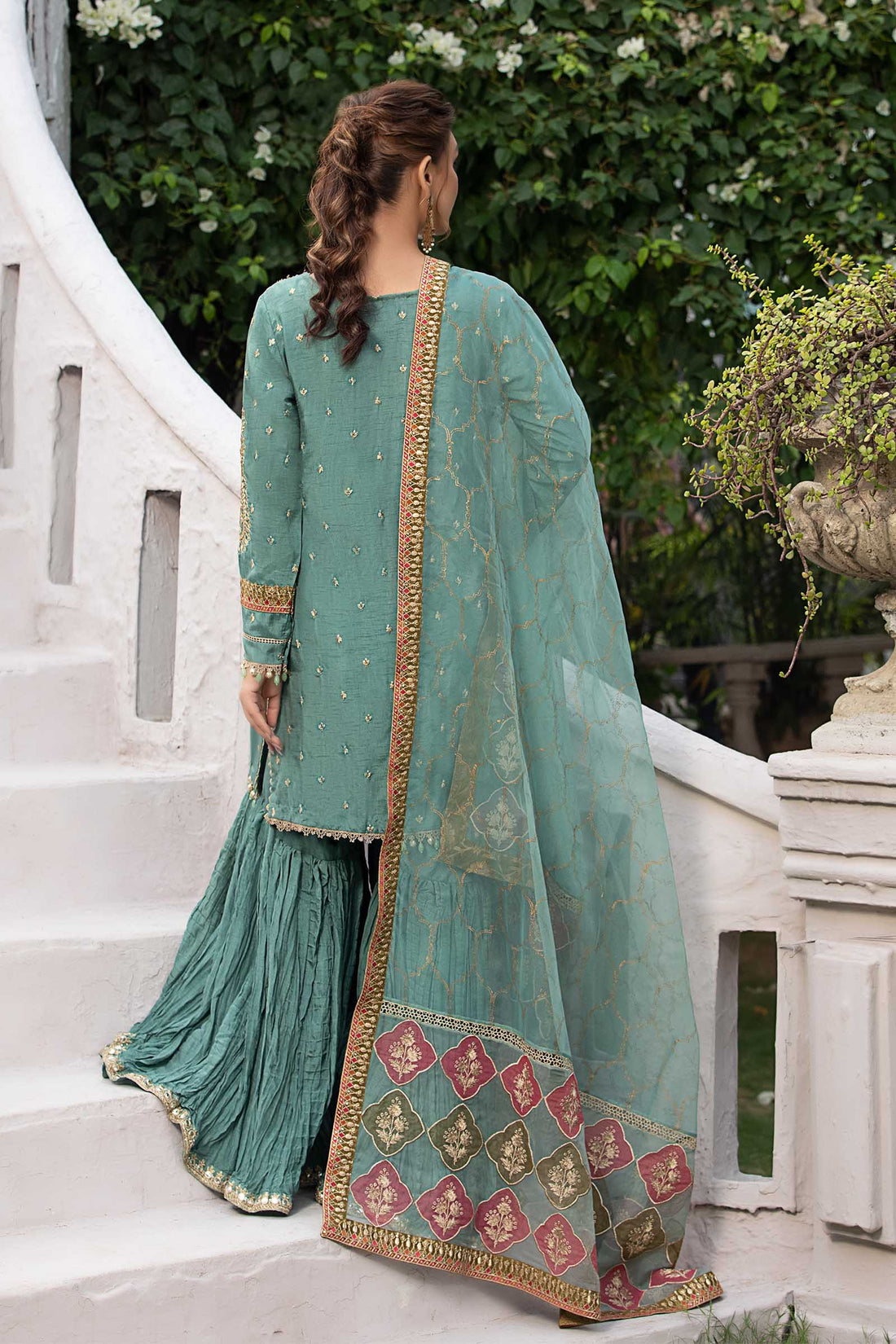 Maria B | Luxury Formals | SF-EA23-18R1-Ferozi