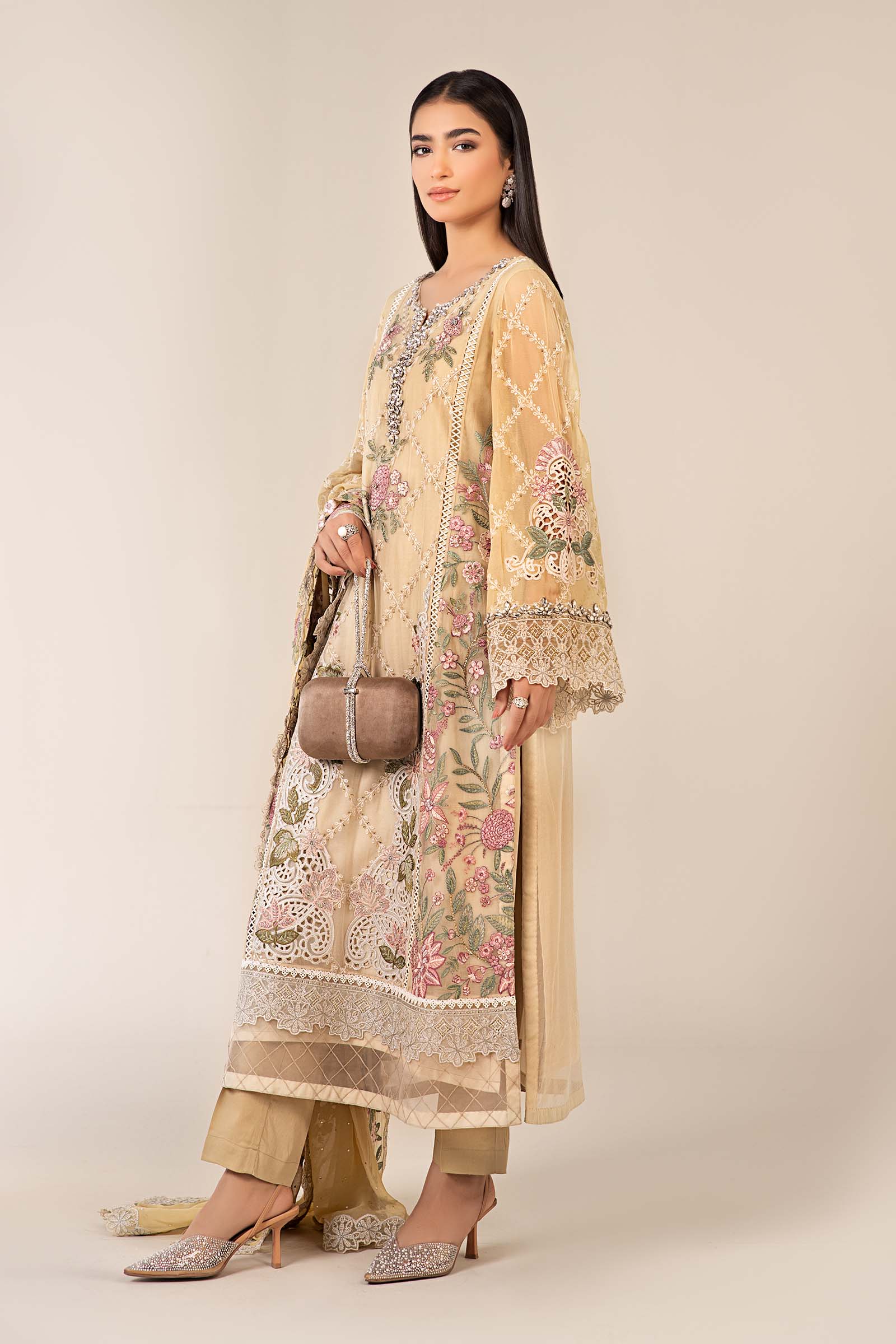 Maria B | Pre Fall 25 | Chiffon Suit 19