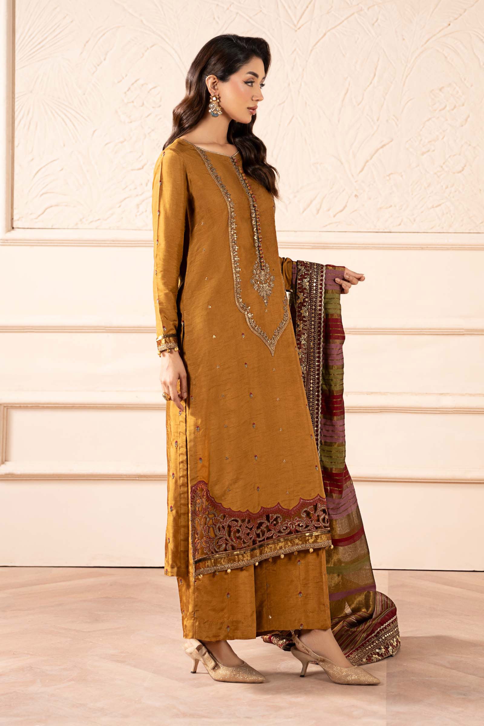 Maria B | Pre Fall 25 | SF-W25-60-Mustard