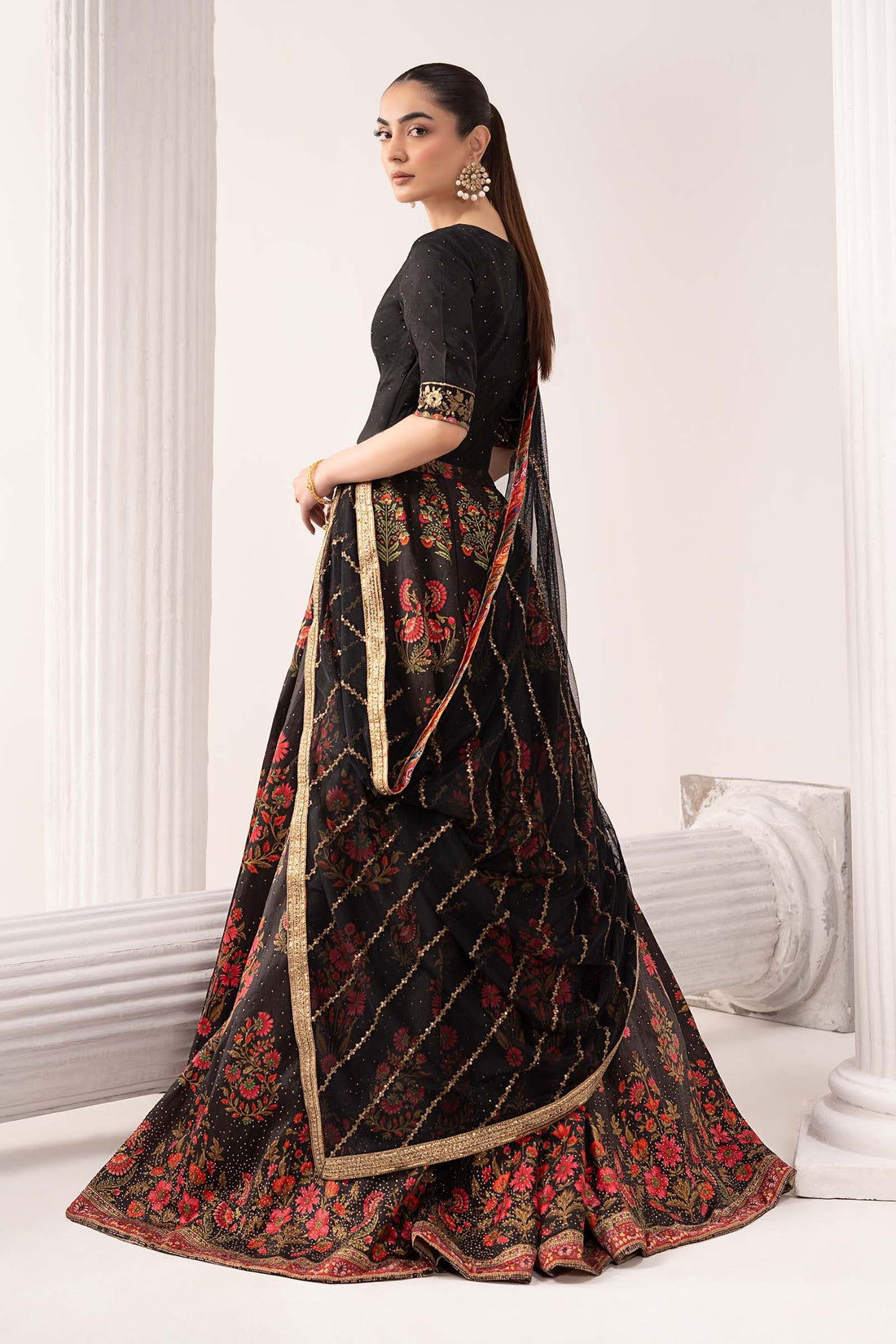 Maria B | Luxury Formals | SF-EF26-04-Black