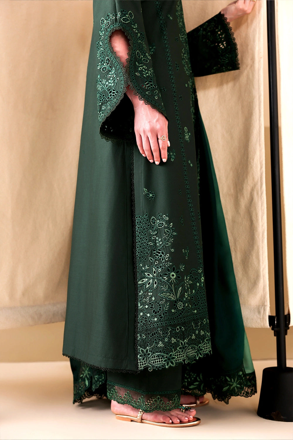 Azure | Luxury Lawn 26 | Shades Of Emerald