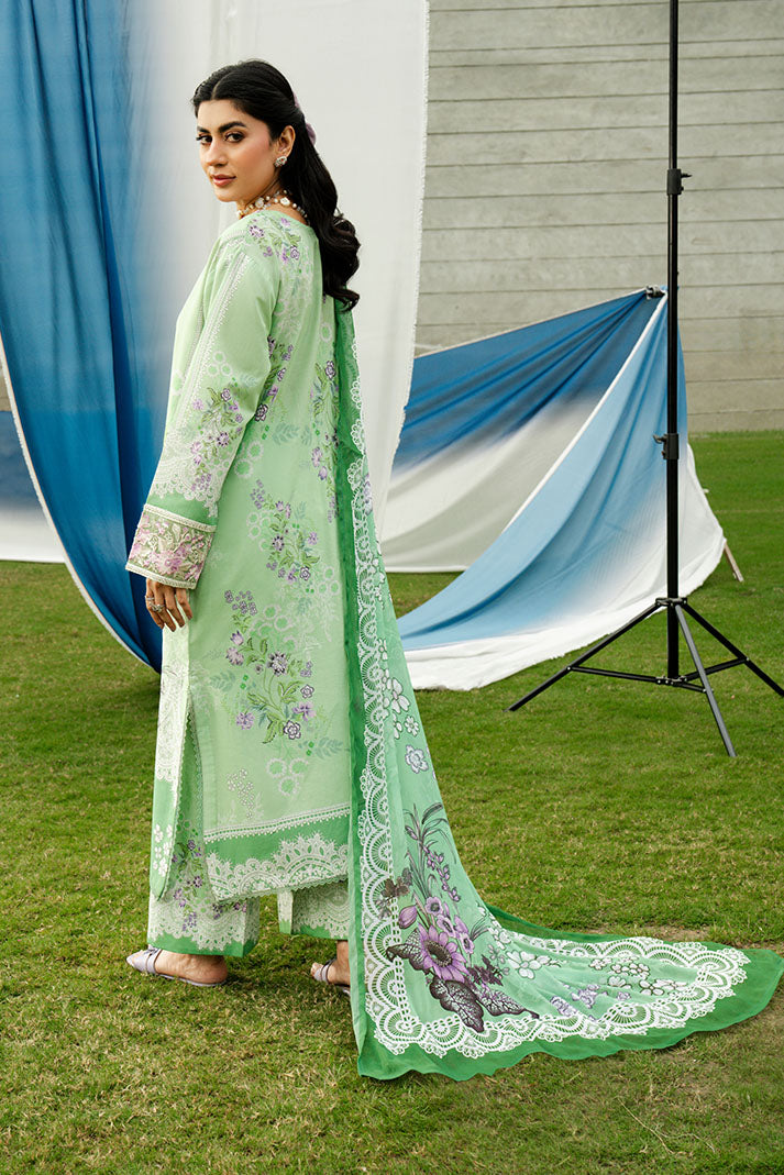 Imrozia Premium | Dahlia Lawn | SL-117 Mint Blossom