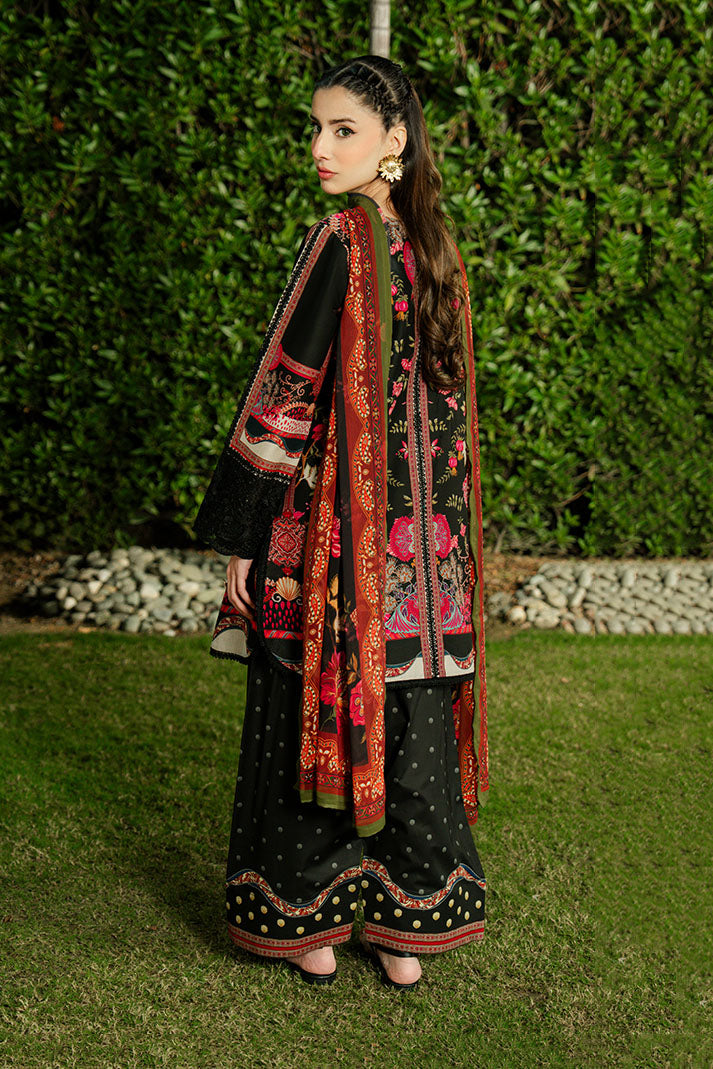 Imrozia Premium | Dahlia Lawn | SL-123 Noir Rouge