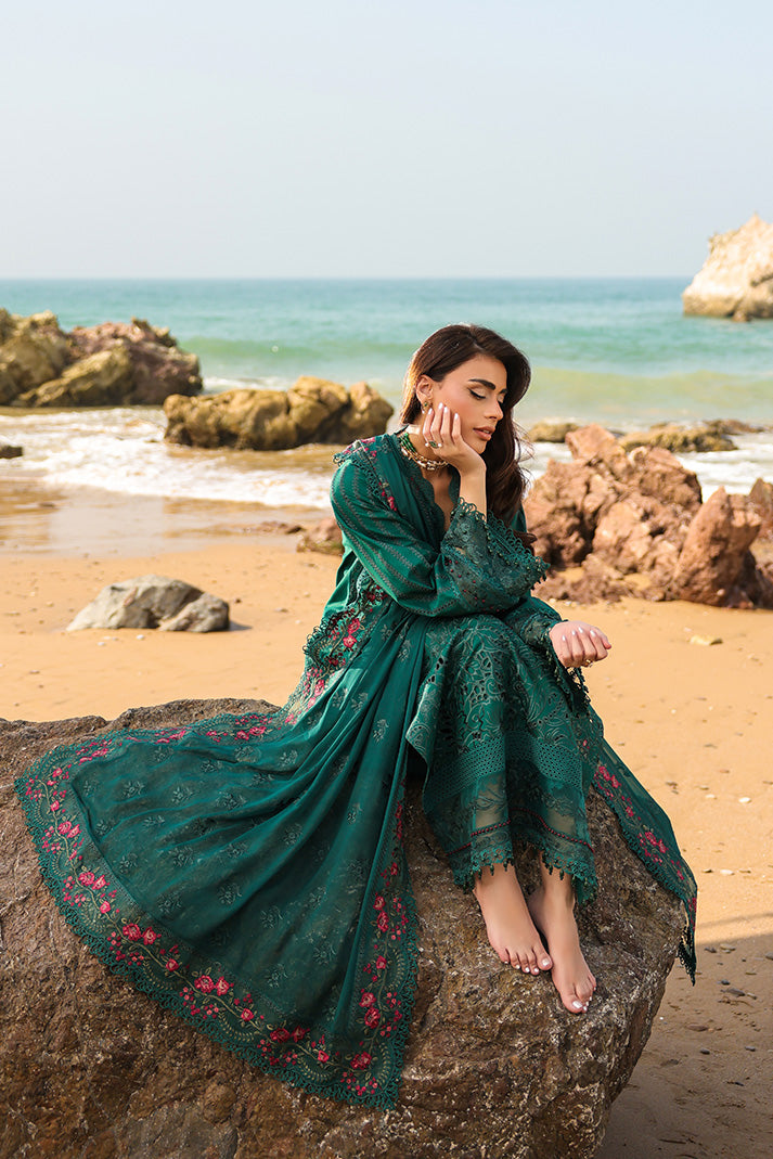 Imrozia Premium | Hania Luxury Lawn 26 | SL-100 Kiswa