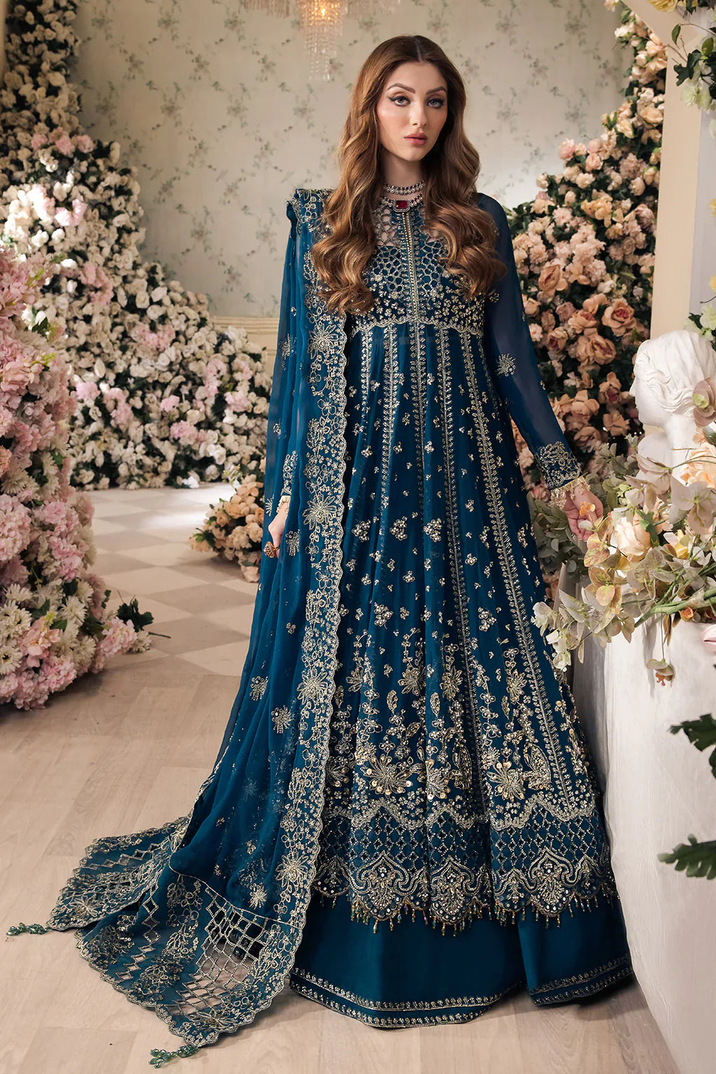 Saad Shaikh | Panache Luxury Chiffon 24 | Yumna