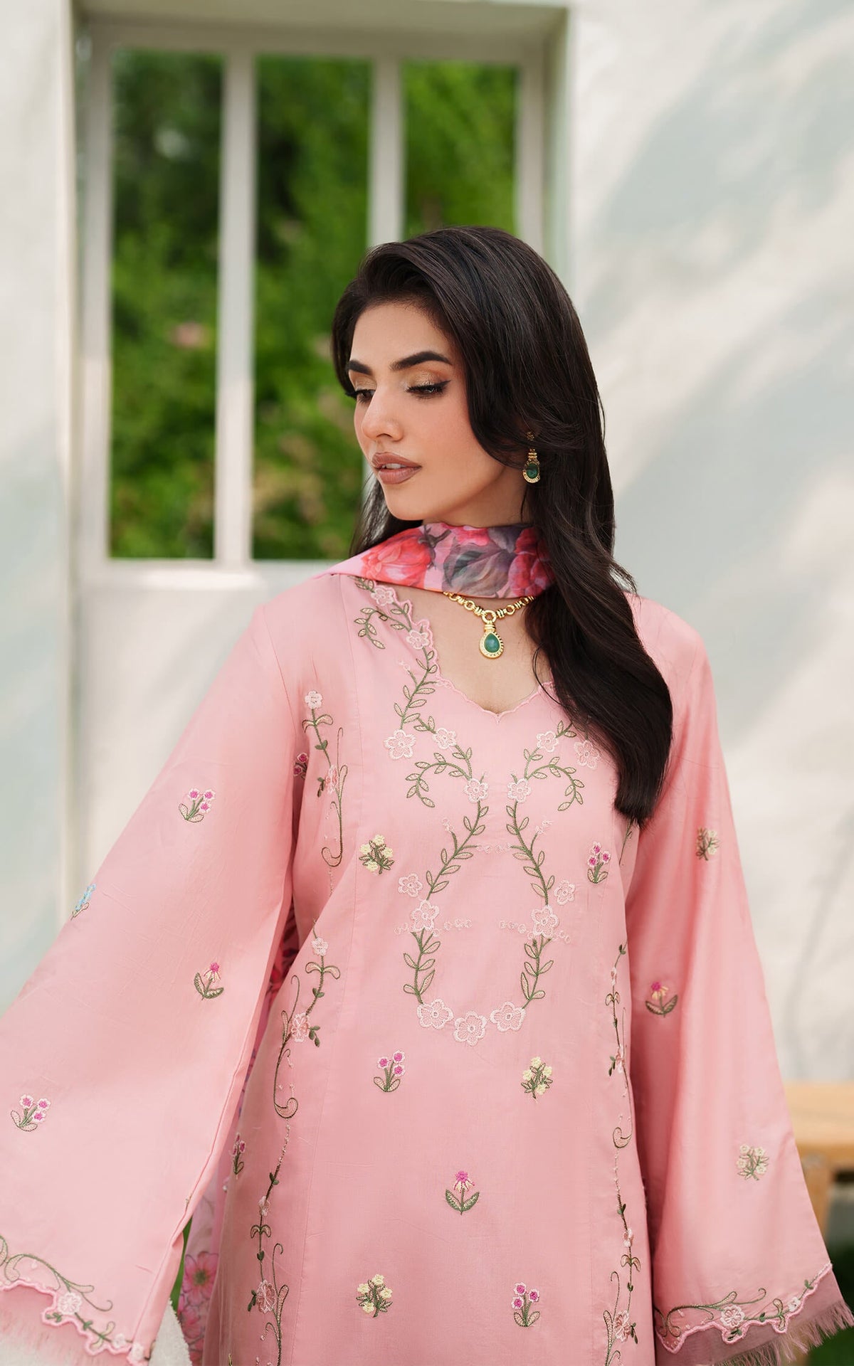 Asifa and Nabeel | Eden Cambric 25 | Serene Blush ECU25-01