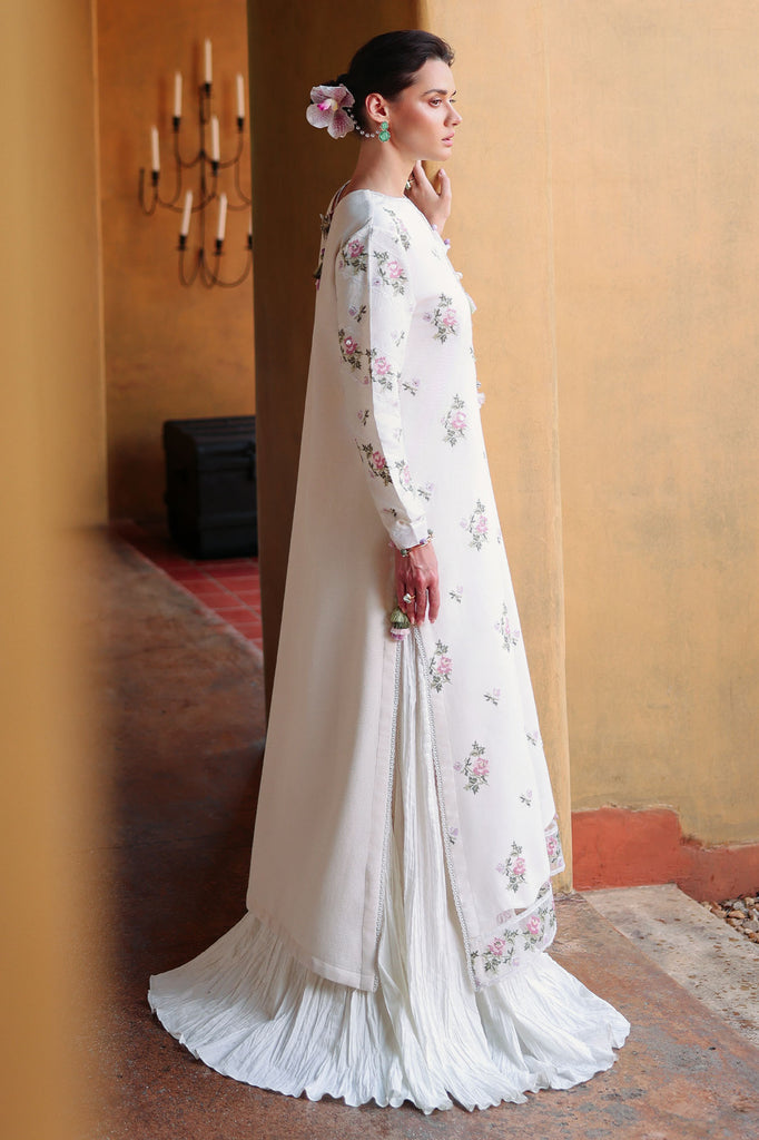 Cross Stitch | Eid Lawn Edit 26 | GARDEN IVORY