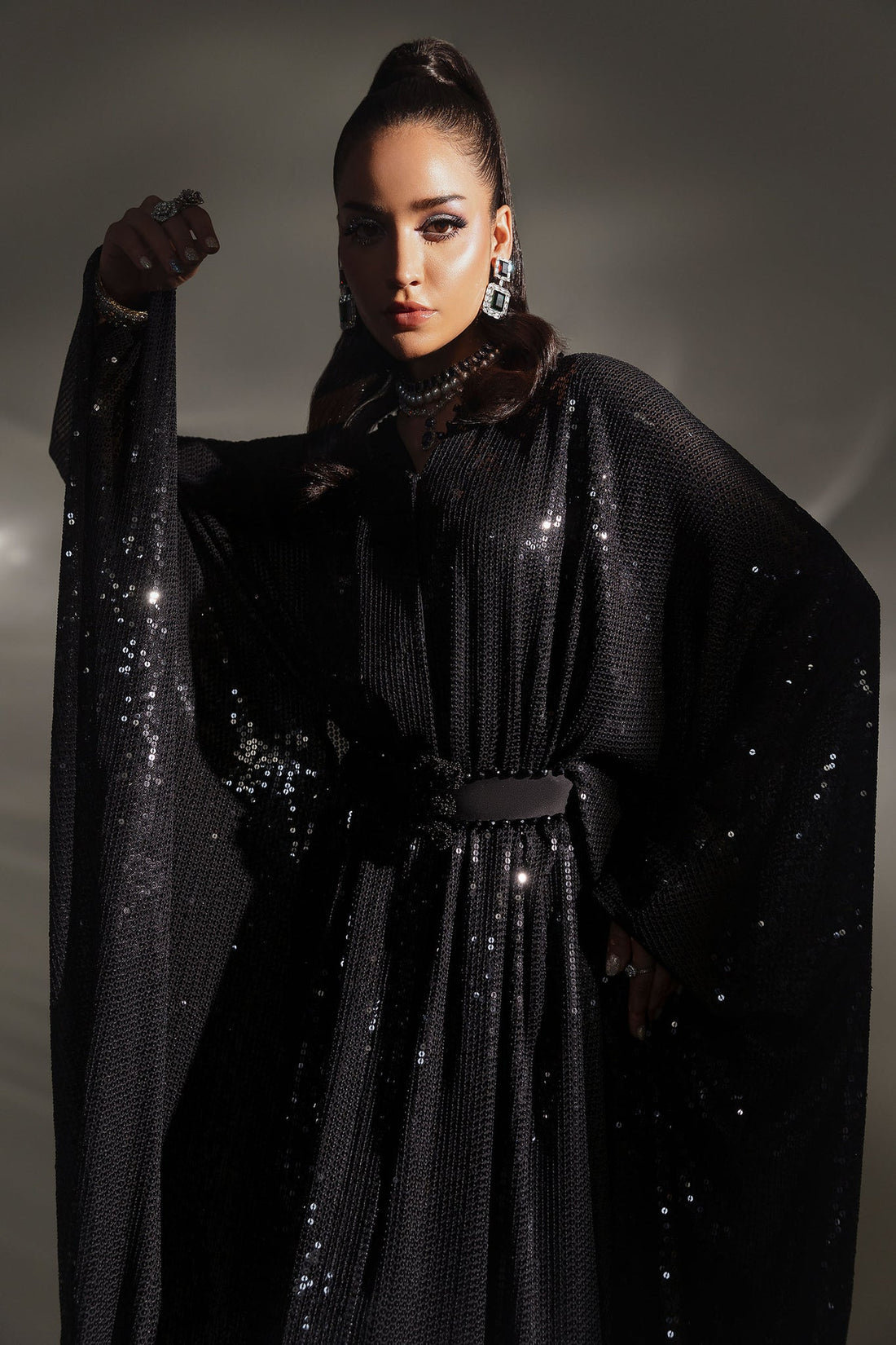 Elan | Lueur Dor | ECLAT NOIR (EP-21407) -  Elan Ladies Clothes - Original Designer Dress - House of Maryam