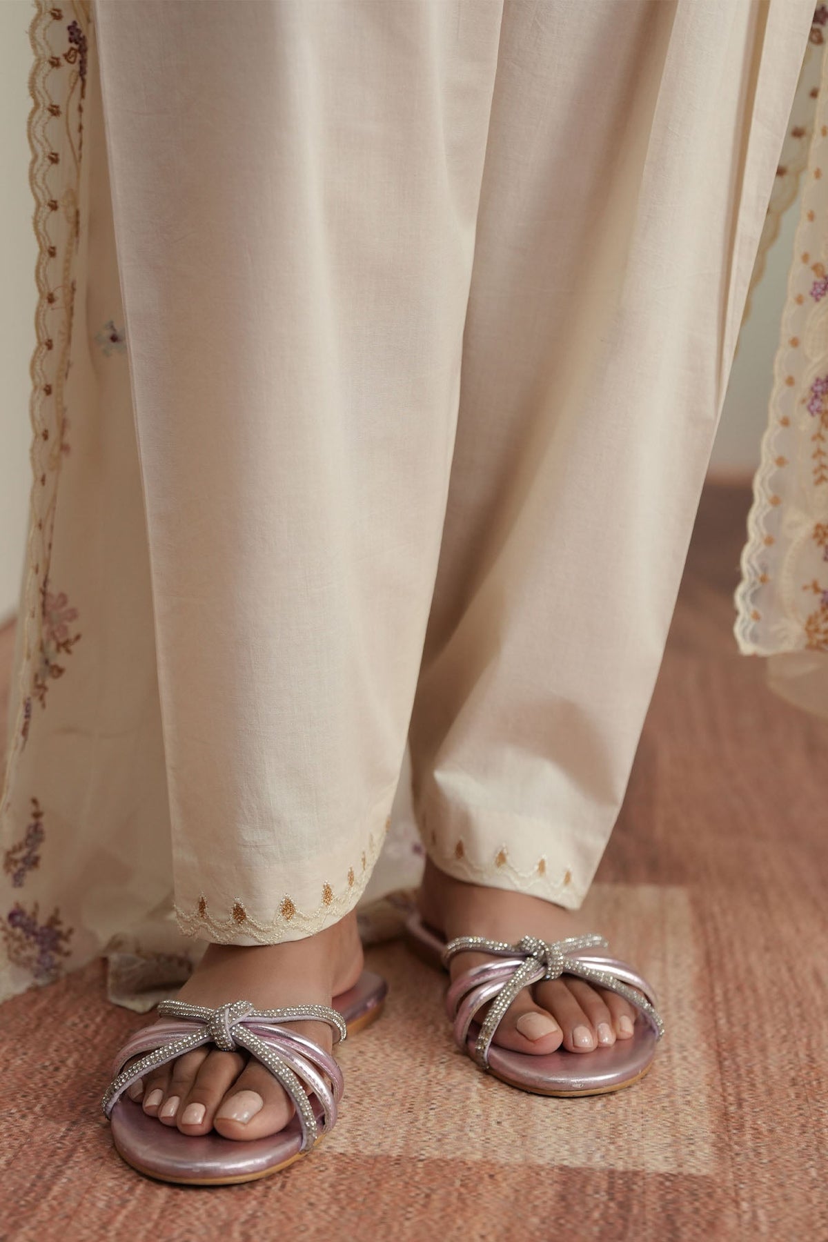Cross Stitch | Mahiri Embroidered Collection 26 | VORY MOSIAC