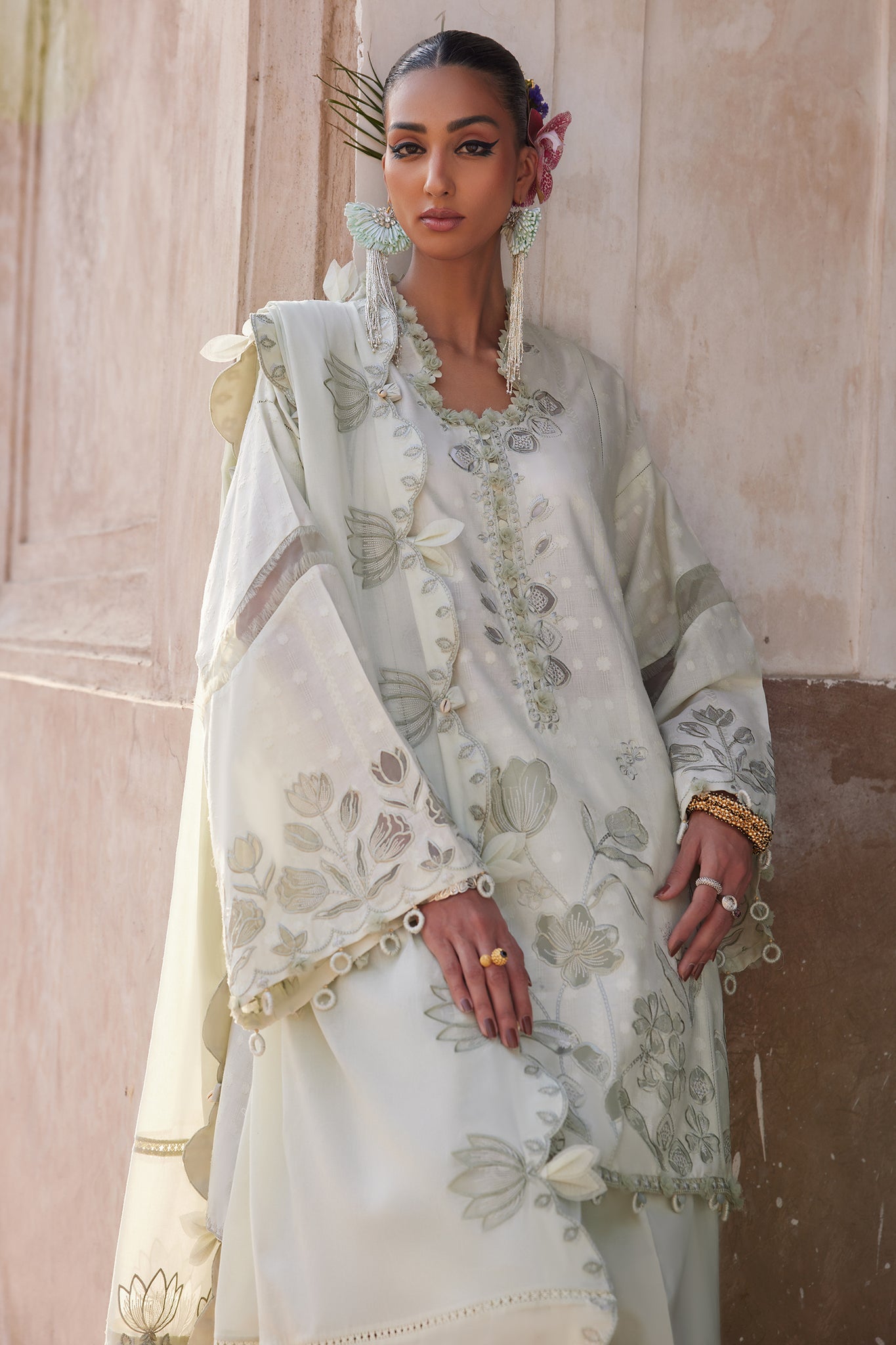 Elan | Luxury Lawn 25 | CELESTINE (EL25-05 A) -  Elan Ladies Clothes - Original Designer Dress - House of Maryam