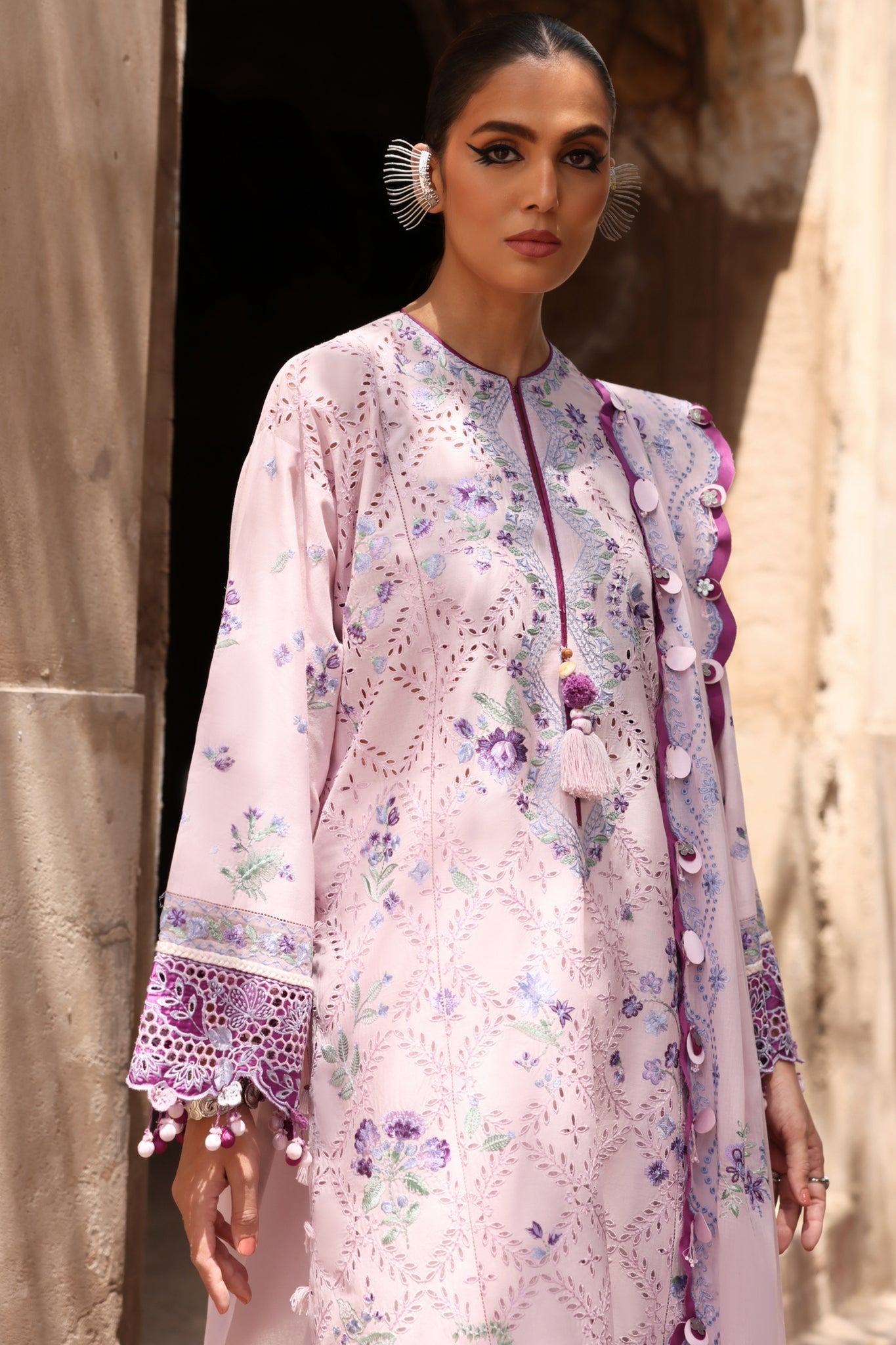 Elan | Luxury Lawn 25 | ALARA (EL25-12 B) -  Elan Ladies Clothes - Original Designer Dress - House of Maryam