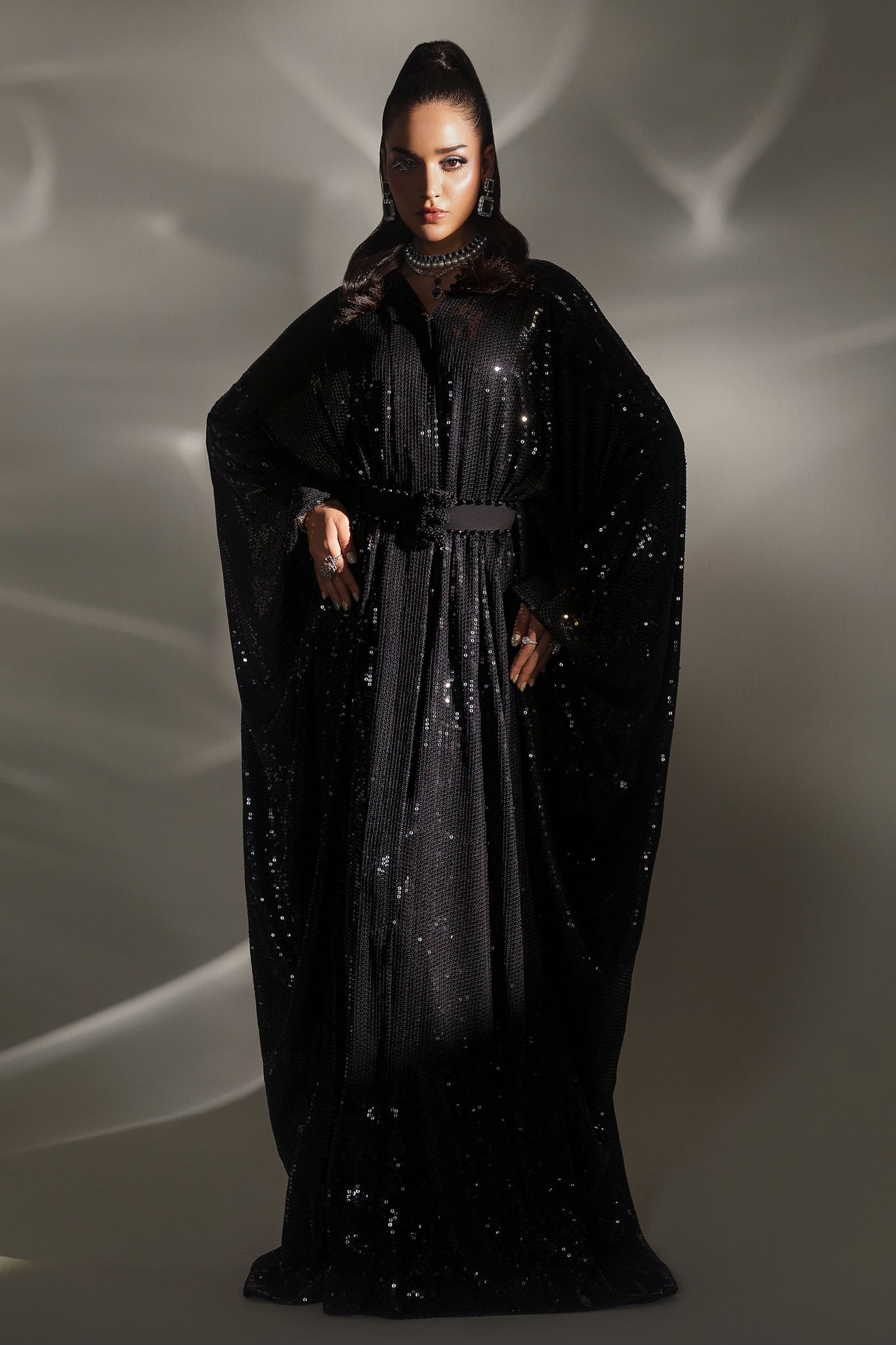 Elan | Lueur Dor | ECLAT NOIR (EP-21407) -  Elan Ladies Clothes - Original Designer Dress - House of Maryam