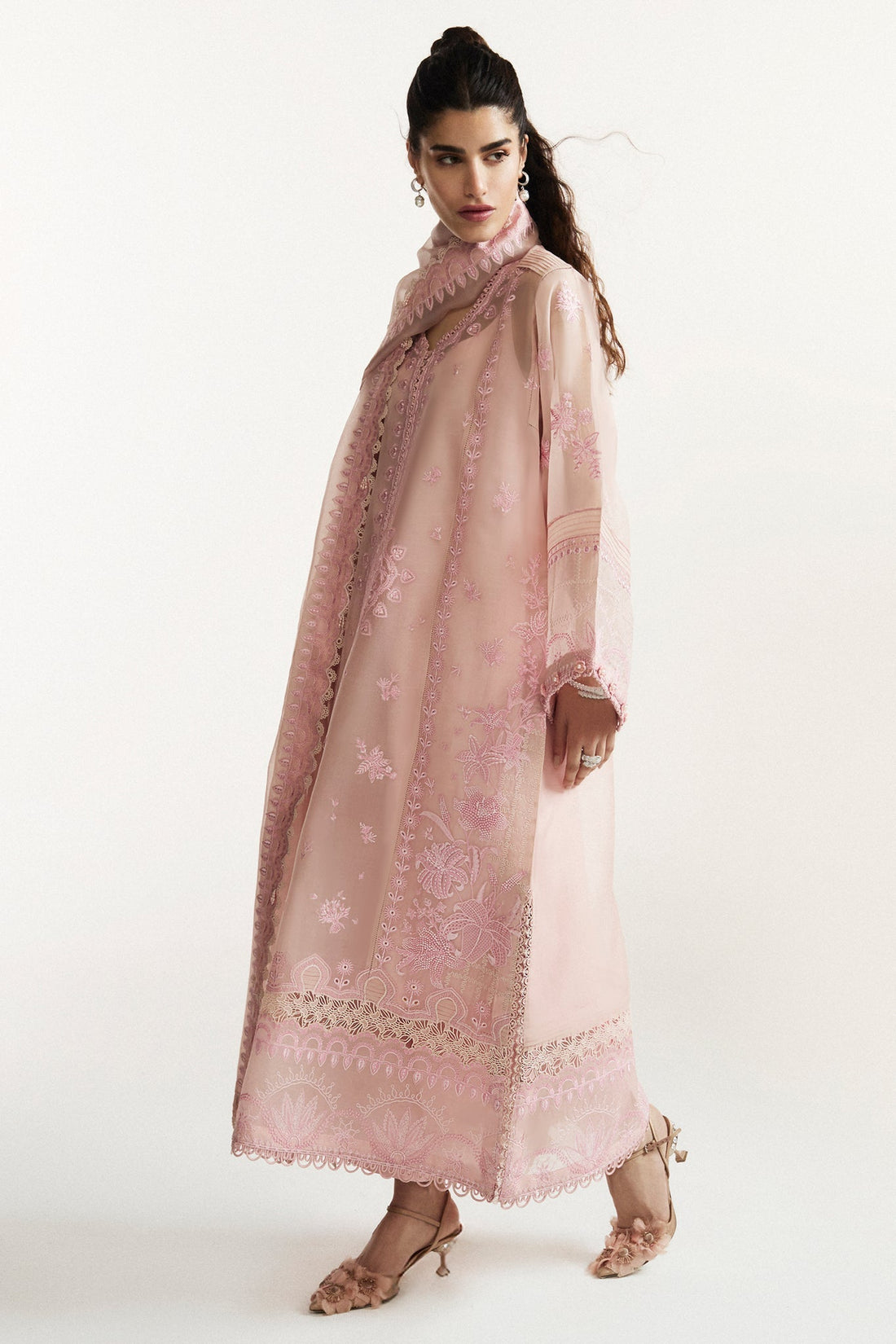 Elan I Vital Ornee I ROSÉA (EV-21354) -  Elan Ladies Clothes - Original Designer Dress - House of Maryam