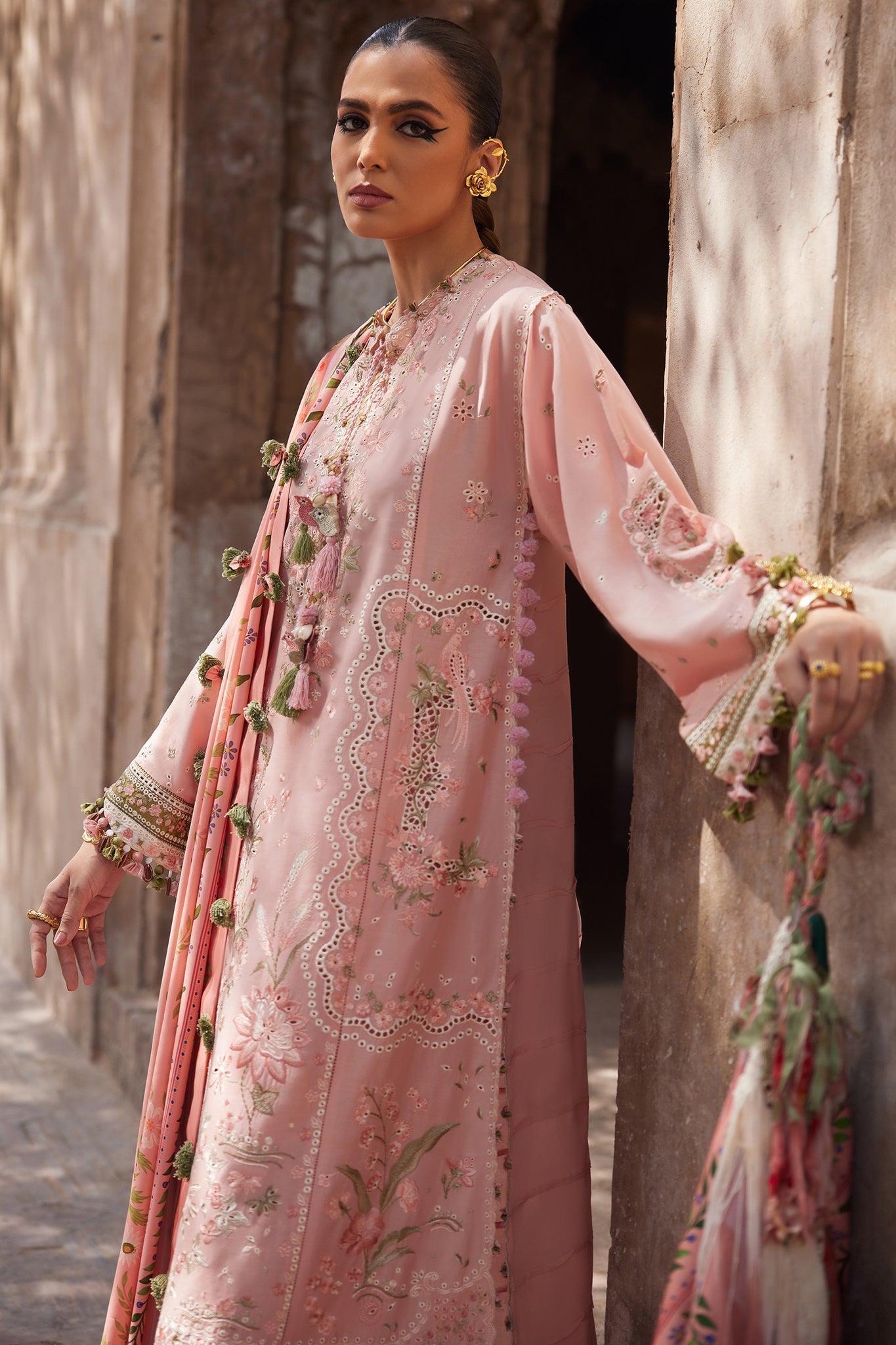 Elan | Luxury Lawn 25 | SERENE (EL25-01 A) -  Elan Ladies Clothes - Original Designer Dress - House of Maryam