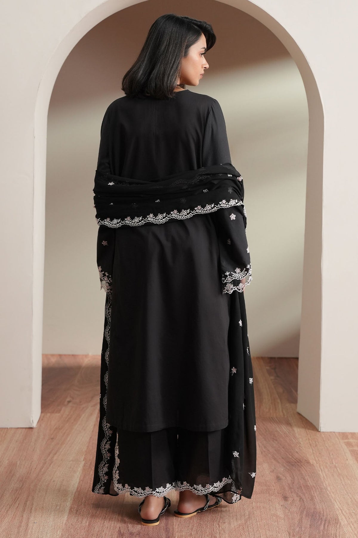 Cross Stitch | Mahiri Embroidered Collection 26 | NOIR CANVAS