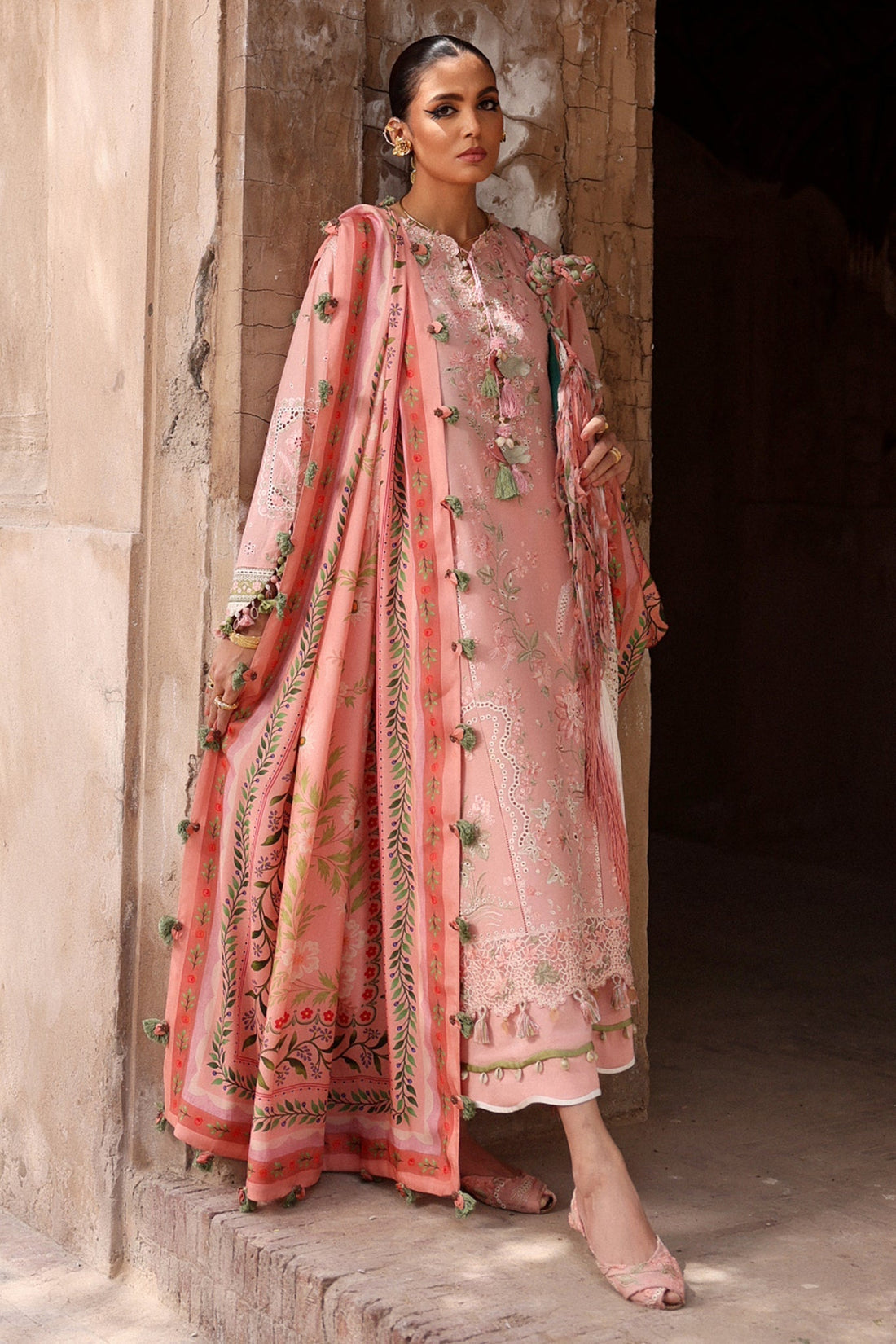 Elan | Luxury Lawn 25 | SERENE (EL25-01 A) -  Elan Ladies Clothes - Original Designer Dress - House of Maryam