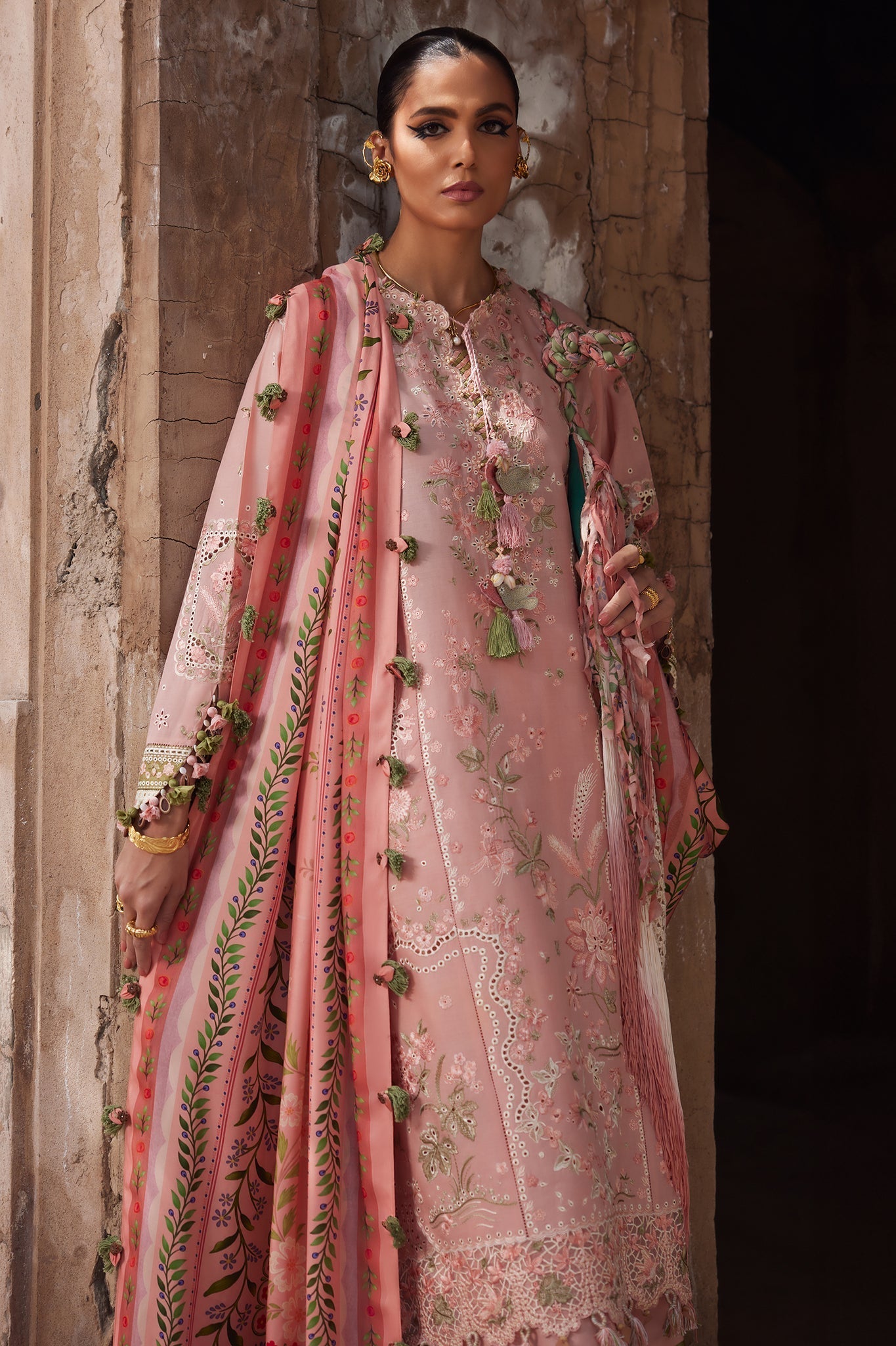 Elan | Luxury Lawn 25 | SERENE (EL25-01 A) -  Elan Ladies Clothes - Original Designer Dress - House of Maryam