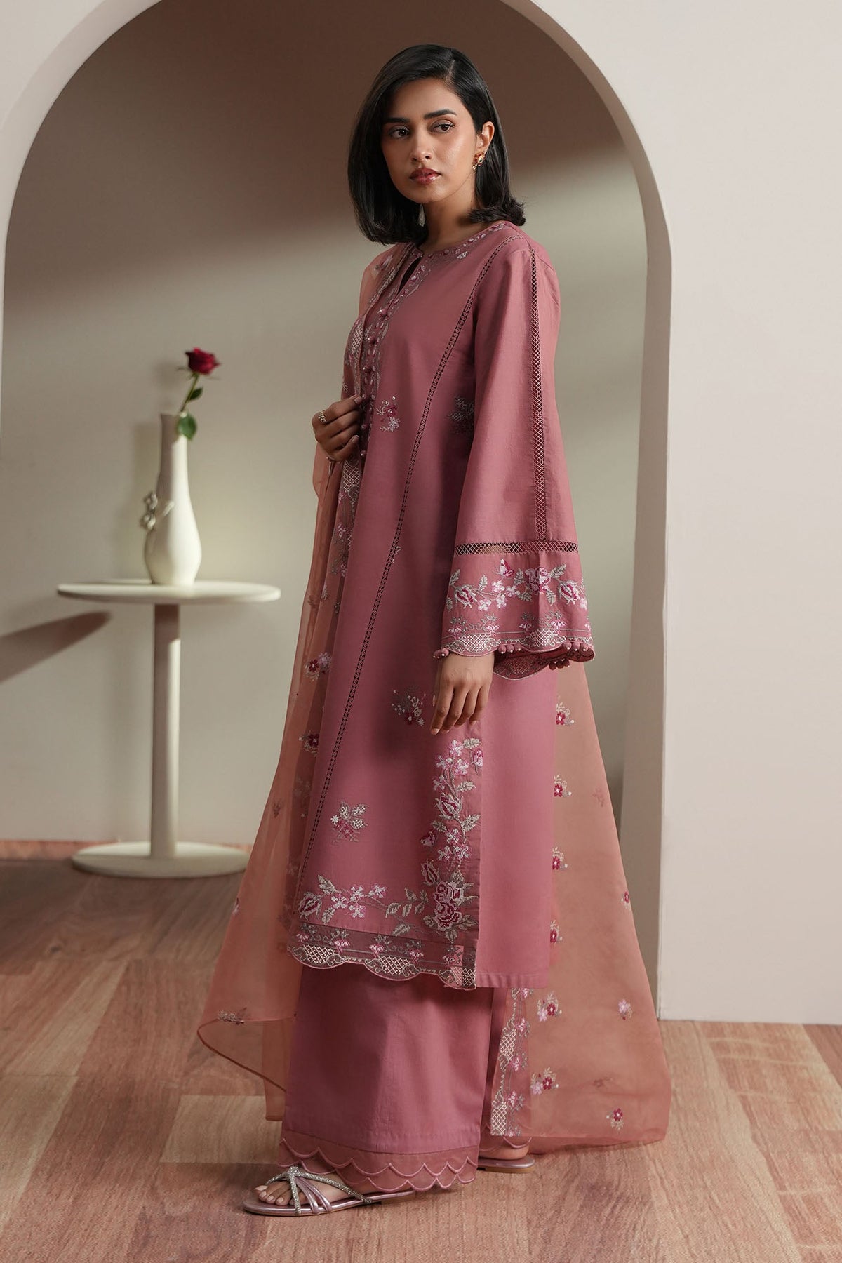 Cross Stitch | Mahiri Embroidered Collection 26 | BLUSH TAPESTRY