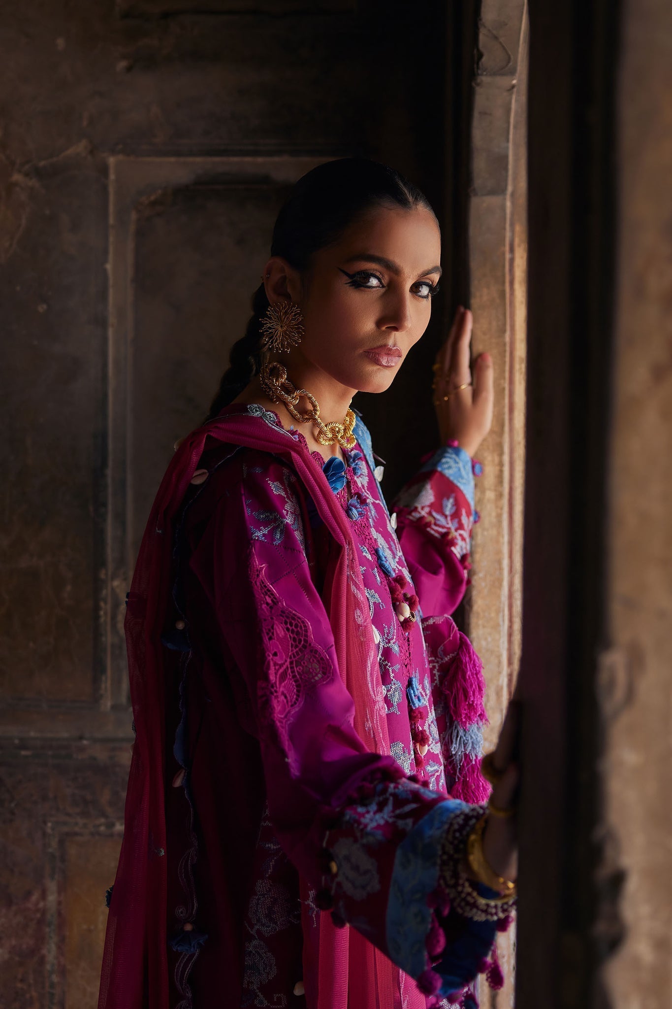 Elan | Luxury Lawn 25 | OPHELIA (EL25-10 B) -  Elan Ladies Clothes - Original Designer Dress - House of Maryam