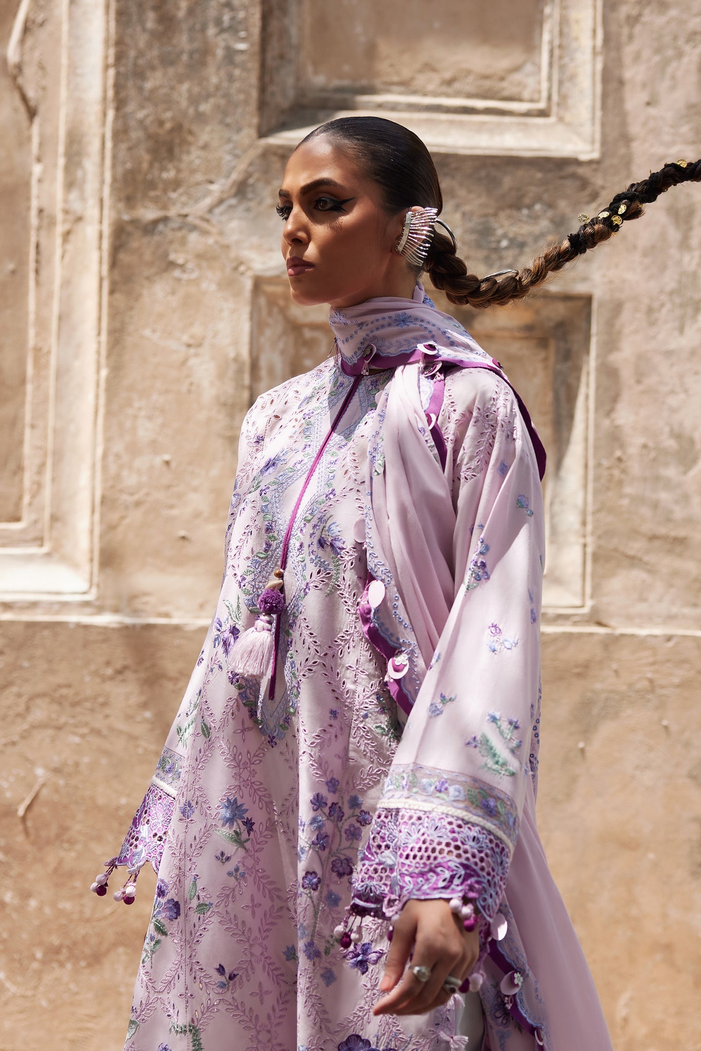 Elan | Luxury Lawn 25 | ALARA (EL25-12 B) -  Elan Ladies Clothes - Original Designer Dress - House of Maryam