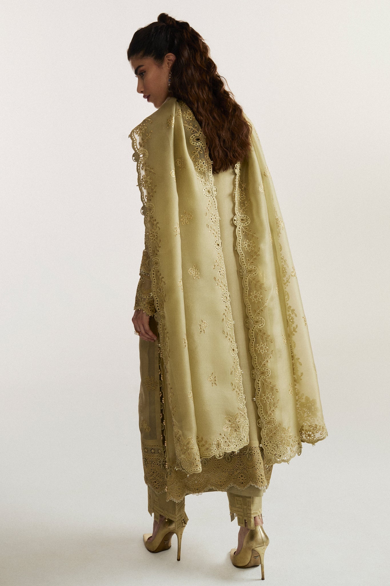 Elan I Vital Ornee I JARDIN SAUGE (EV-21352) -  Elan Ladies Clothes - Original Designer Dress - House of Maryam