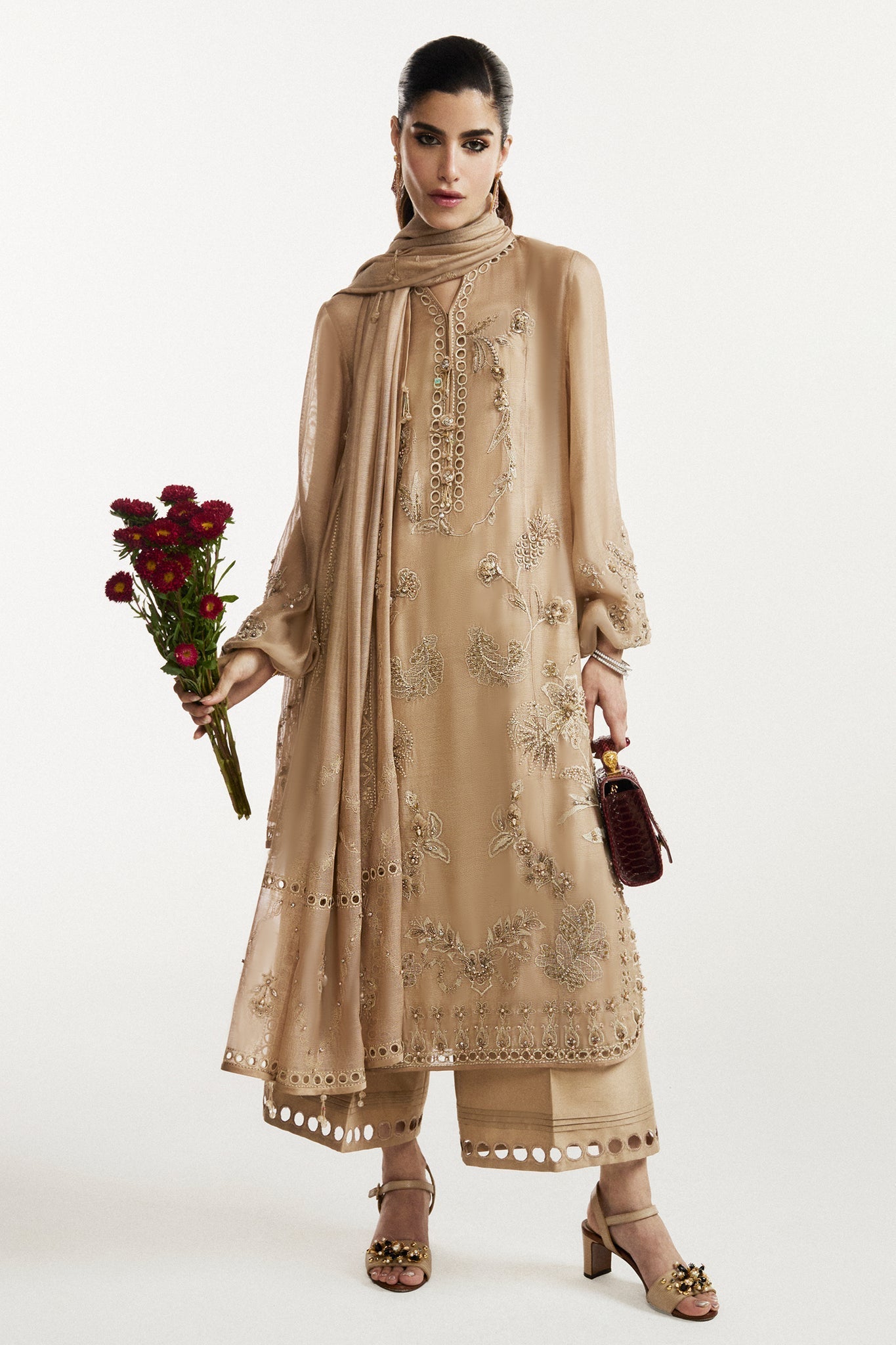 Elan I Vital Ornee I NUIT CÉLESTE (EV-21373) -  Elan Ladies Clothes - Original Designer Dress - House of Maryam