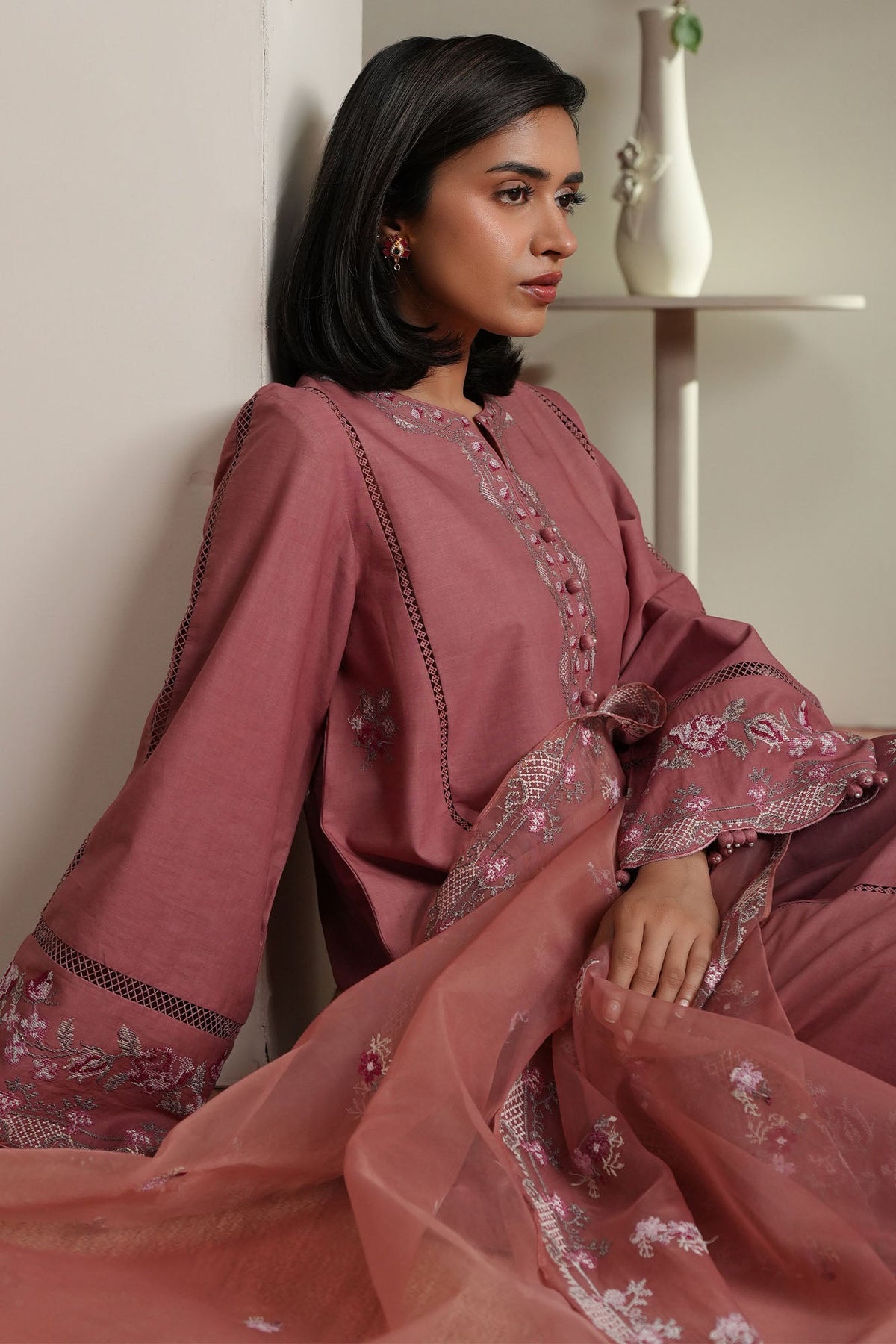 Cross Stitch | Mahiri Embroidered Collection 26 | BLUSH TAPESTRY