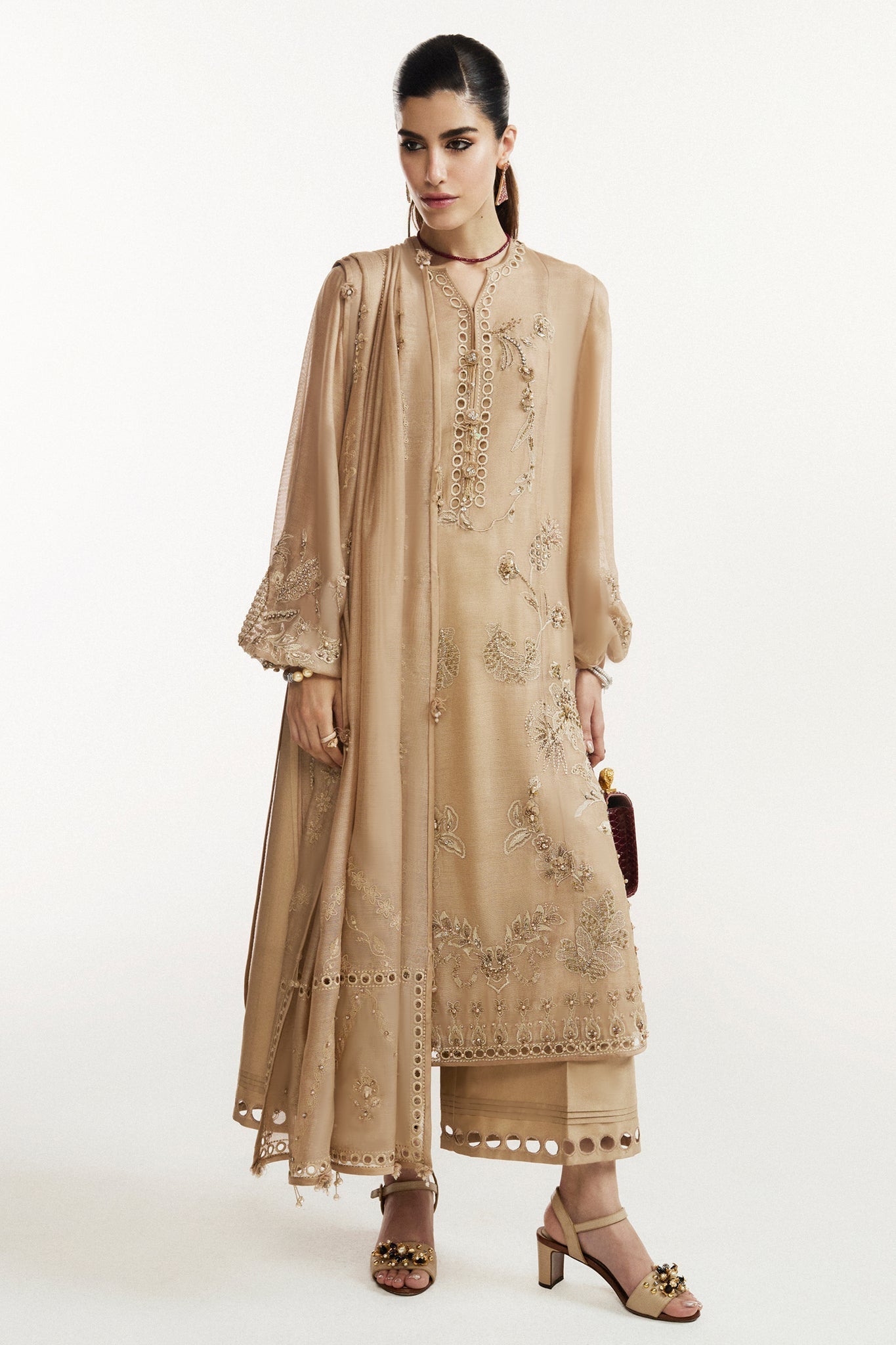 Elan I Vital Ornee I NUIT CÉLESTE (EV-21373) -  Elan Ladies Clothes - Original Designer Dress - House of Maryam
