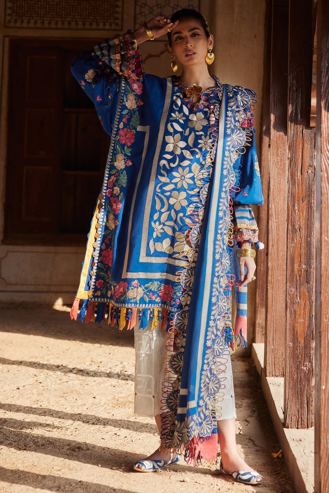 Elan | Luxury Lawn 25 | AURELIA (EL25-08 A) -  Elan Ladies Clothes - Original Designer Dress - House of Maryam