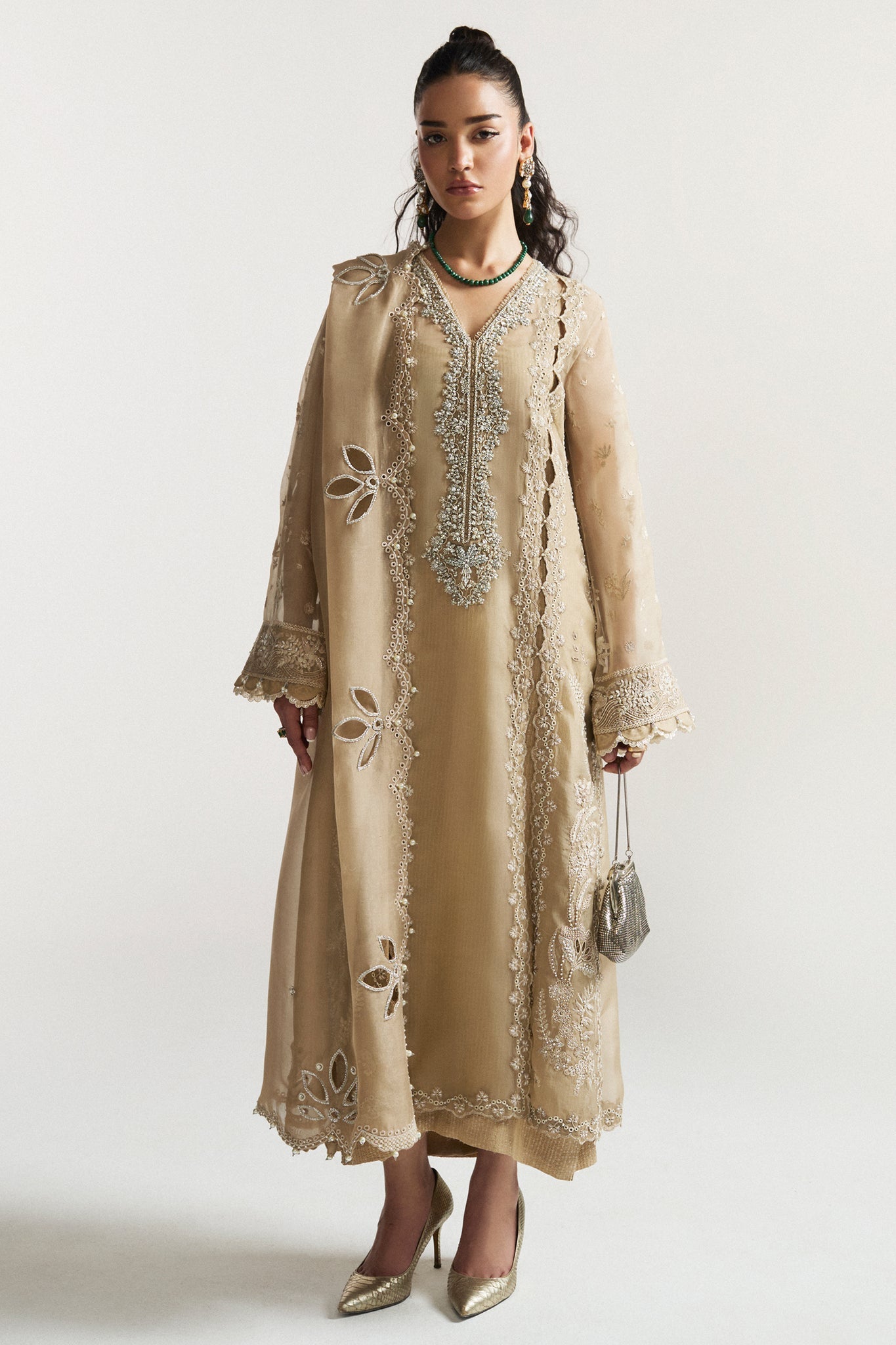 Elan I Vital Ornee I SOLEIL ÉLIXIR (EV-21372) -  Elan Ladies Clothes - Original Designer Dress - House of Maryam