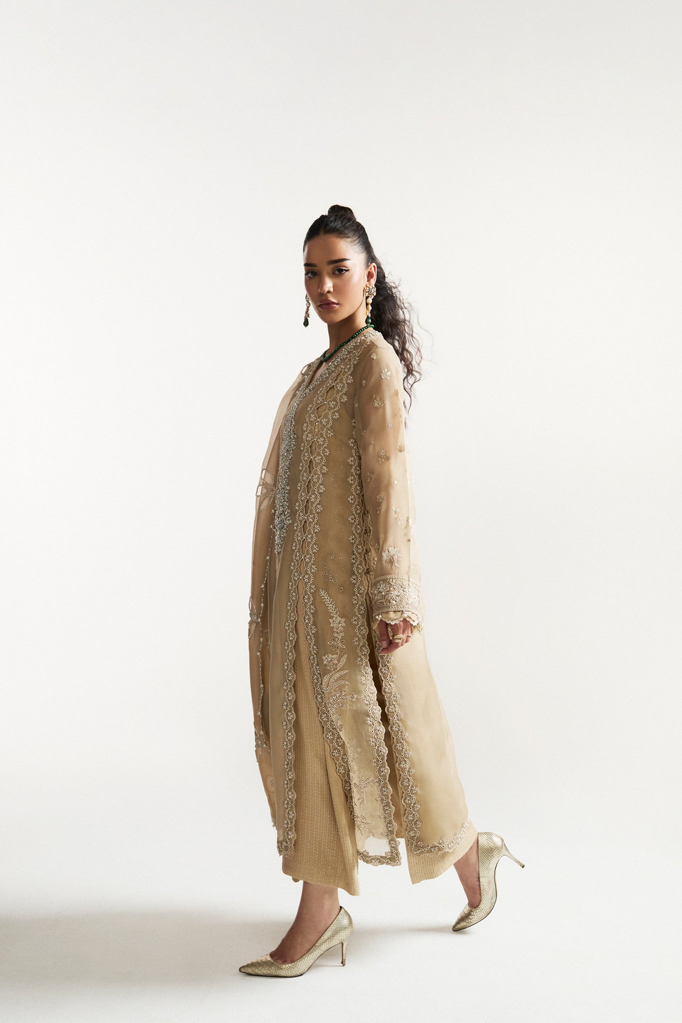 Elan I Vital Ornee I SOLEIL ÉLIXIR (EV-21372) -  Elan Ladies Clothes - Original Designer Dress - House of Maryam