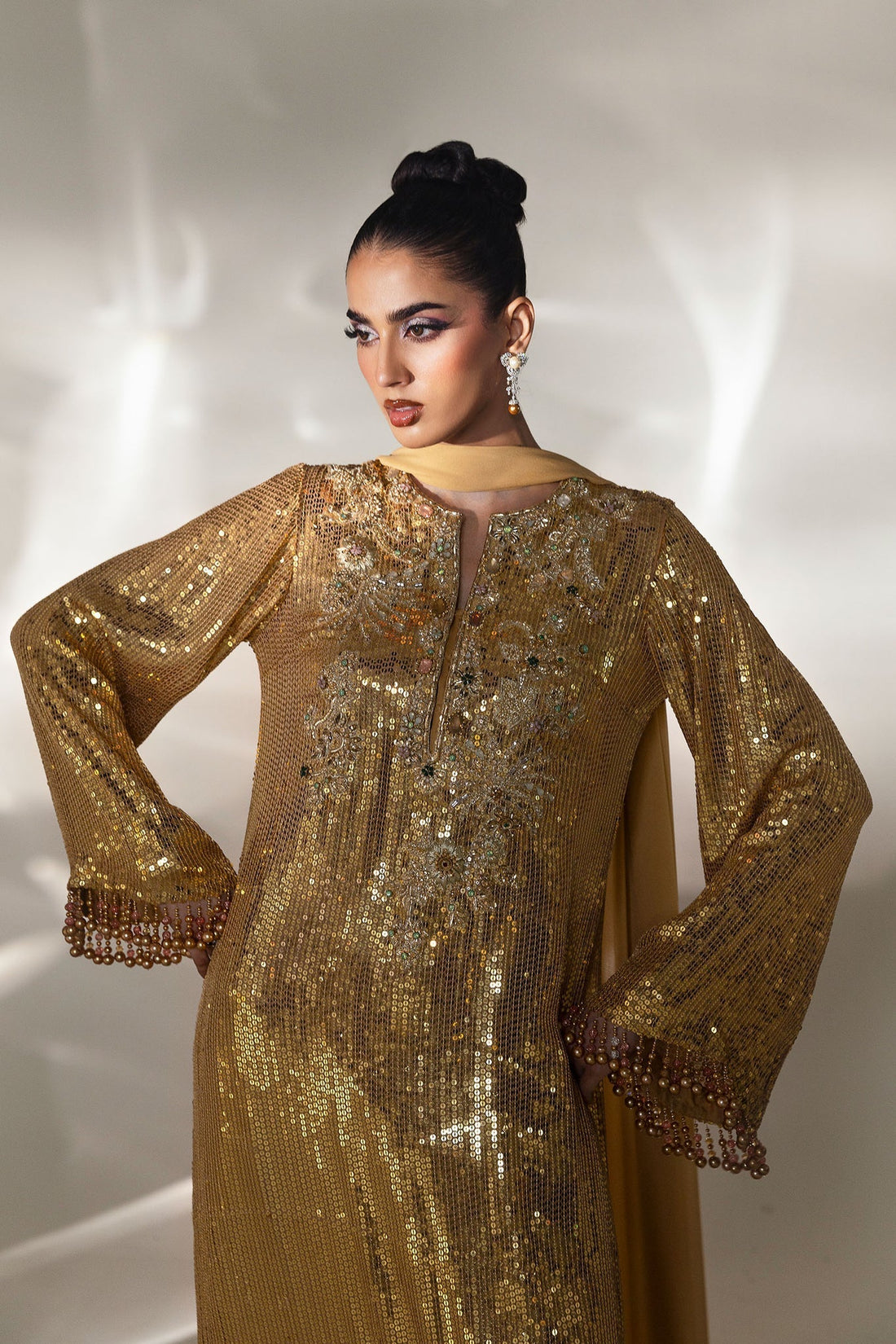 Elan | Lueur Dor | CÉLESTE D’OR (EP-21410) -  Elan Ladies Clothes - Original Designer Dress - House of Maryam