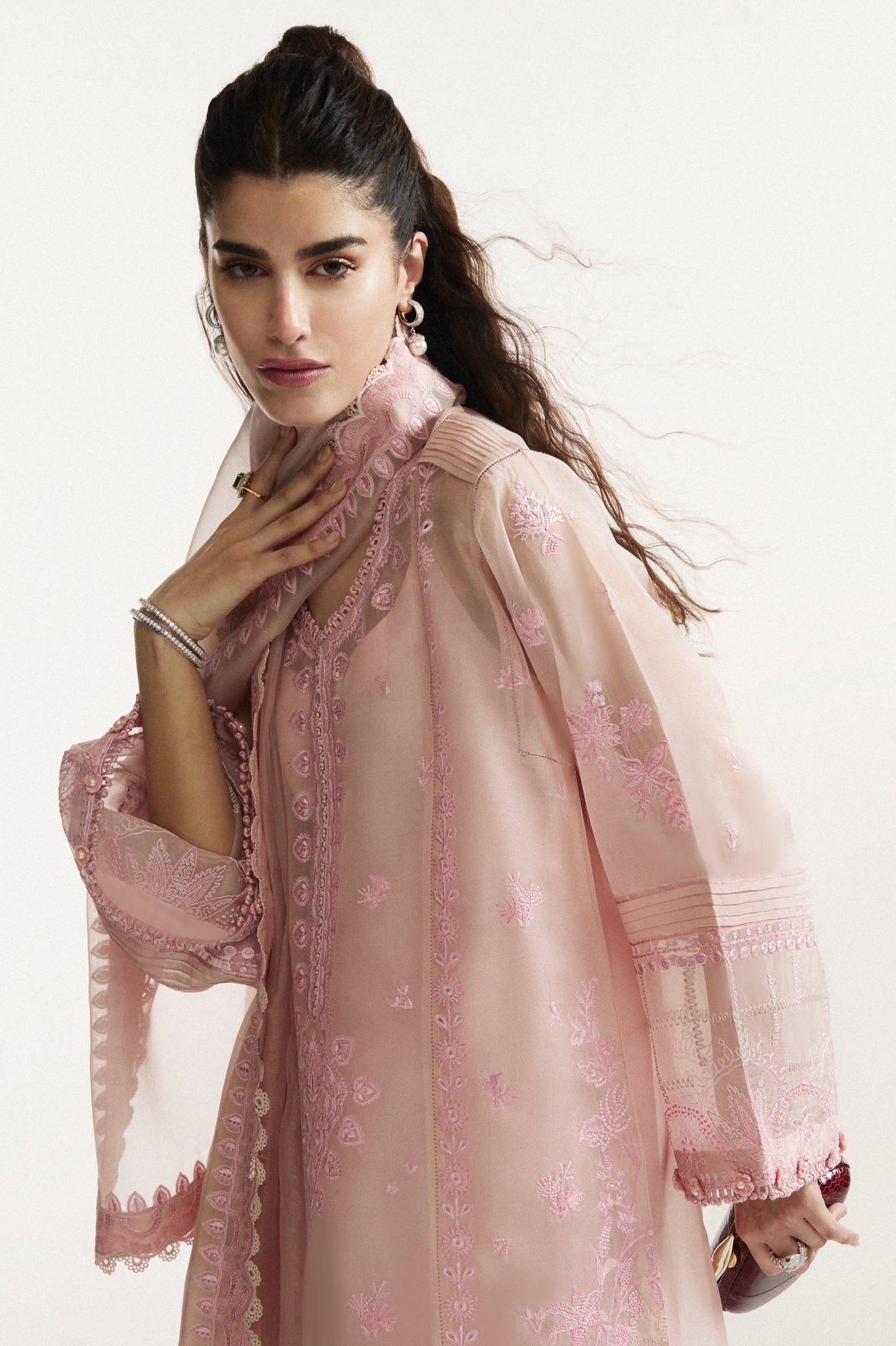 Elan I Vital Ornee I ROSÉA (EV-21354) -  Elan Ladies Clothes - Original Designer Dress - House of Maryam